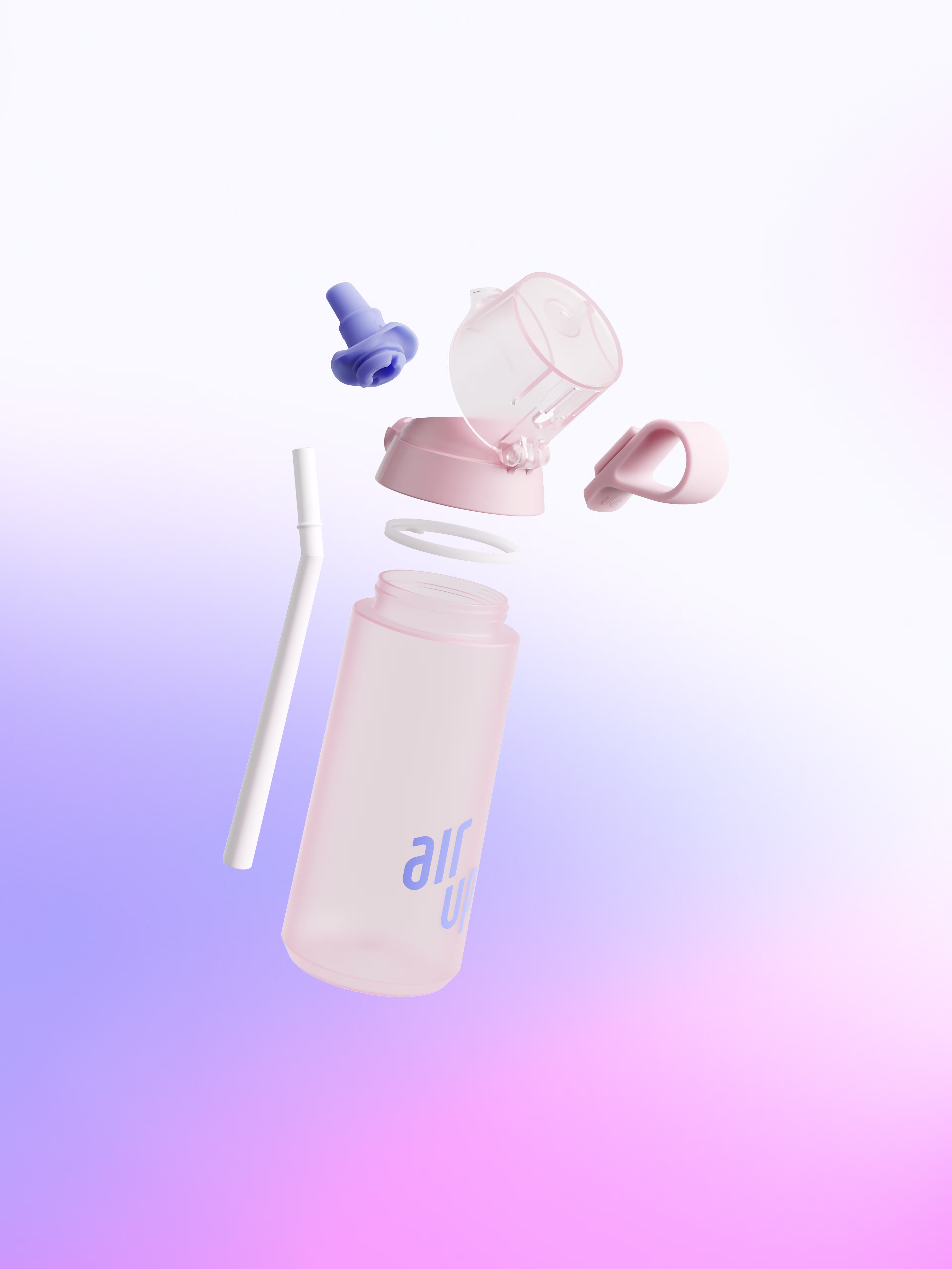 PDP - Bottle - Click - 600 ml - Rose-Cobalt - 100000134 - Gallery 5