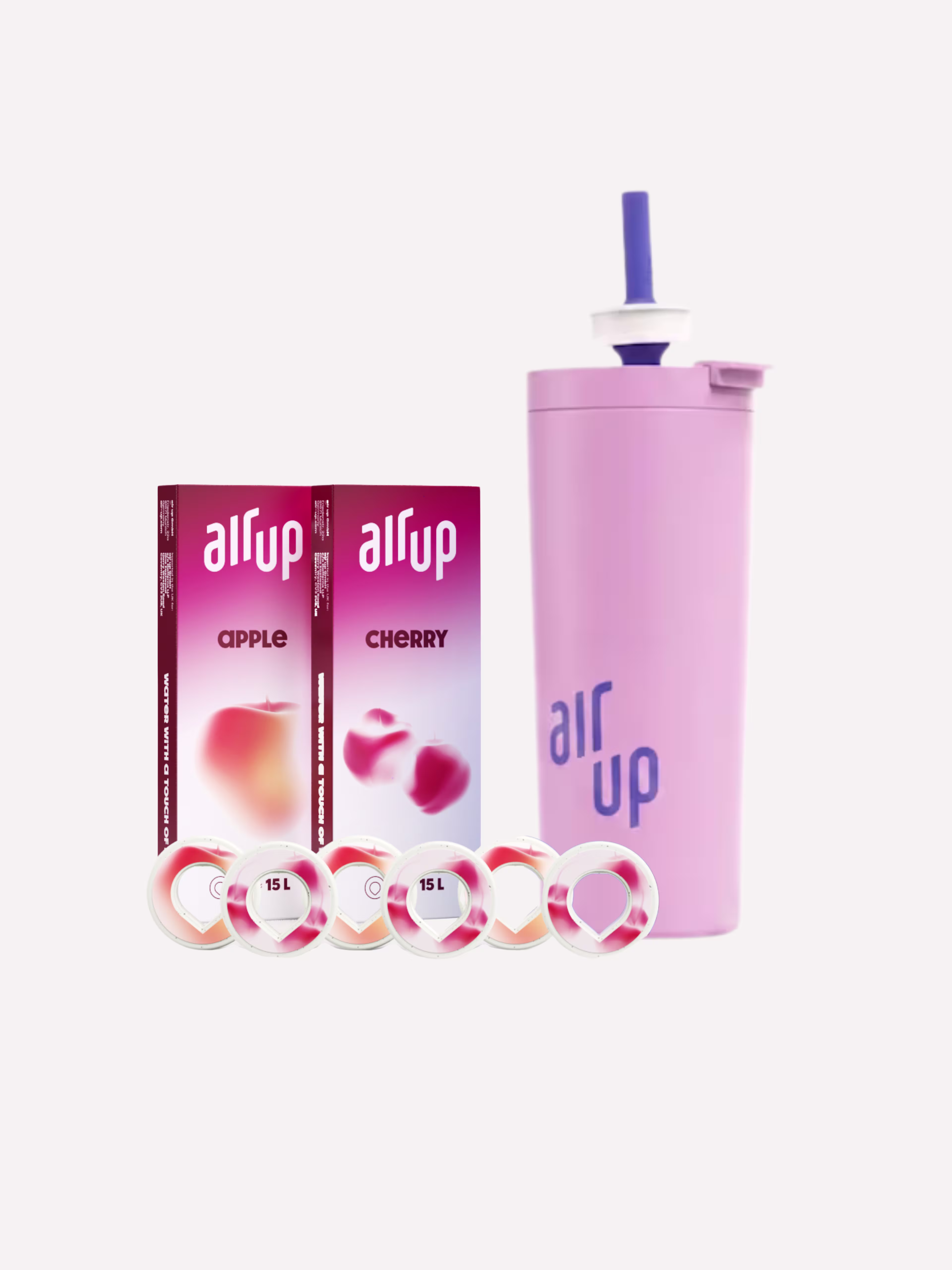 🅱️ Product - Bundle - Starter Set Campaign 2026 - Starter Set 2026 - Tumbler 700ml Pink Indigo + Apple + Cherry - 140001160