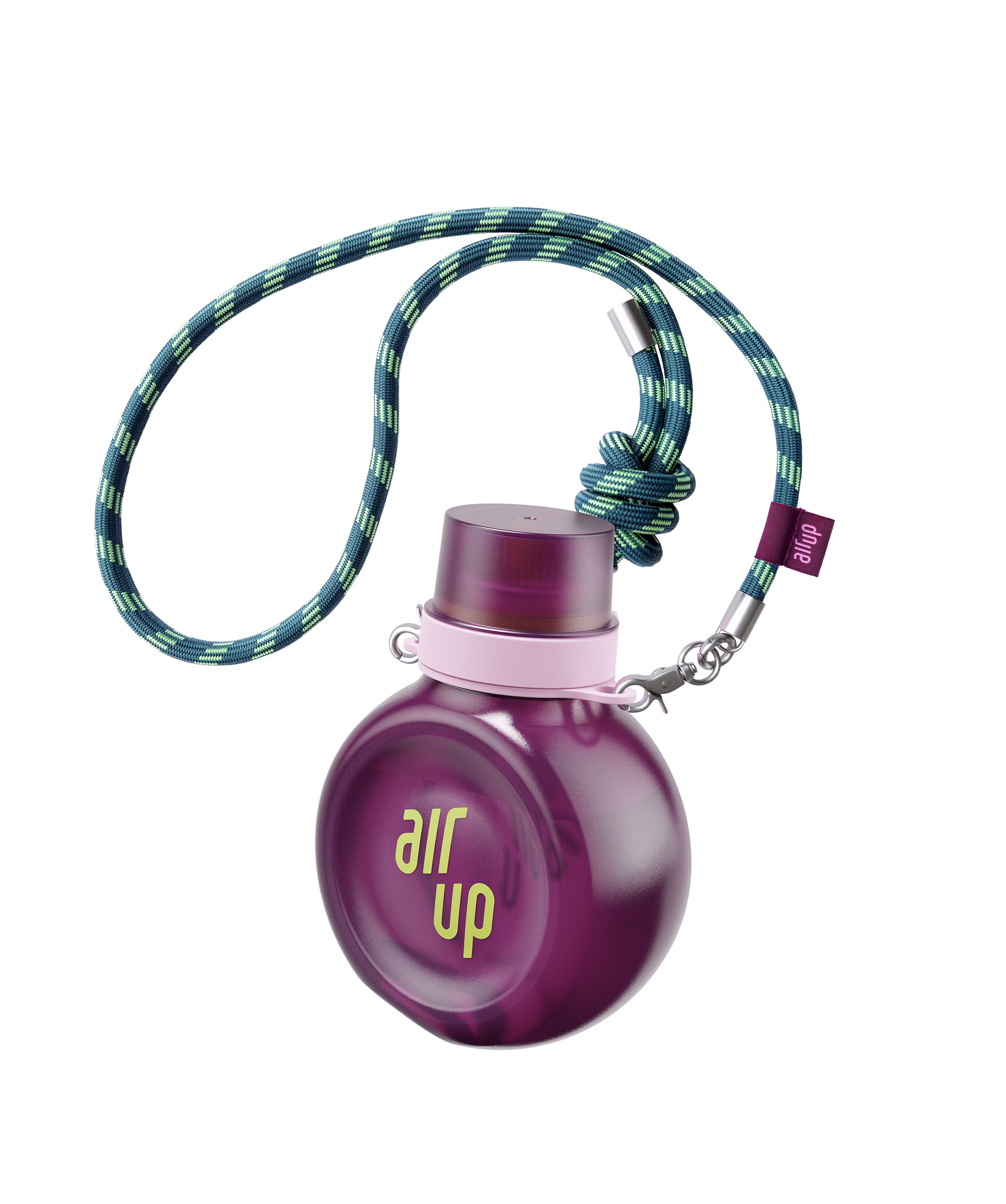 productCardImages - Product - Bottle - O Bottle + Strap - Plum Lime / Turquoise Rope - 100000267