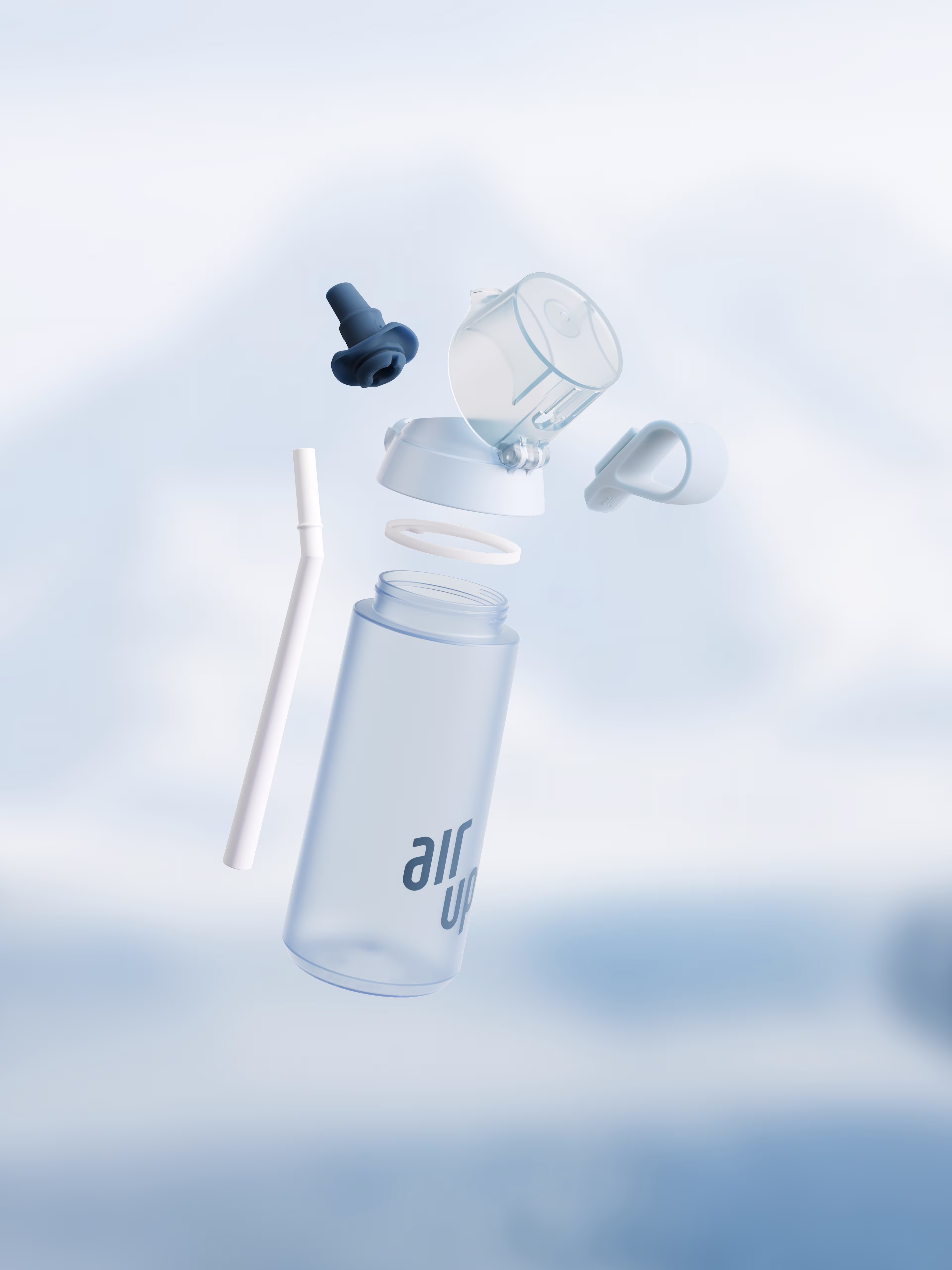 multipleBannerMedia - Product - Bottle - air up® Click 600 ml - Glacier Blue - 100000242
