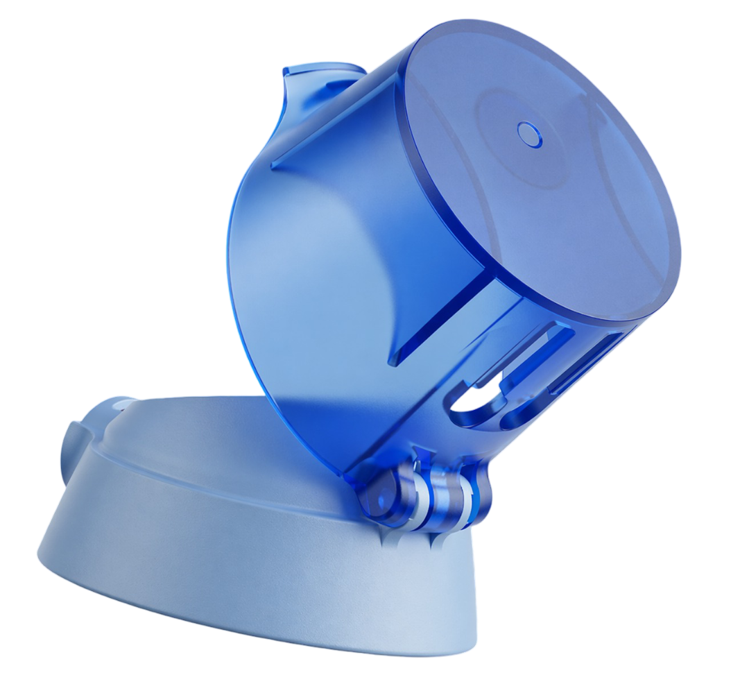 n*i様 【アダプター付】バンジーストラップ Future Blue Satin Adapter The Shrimp | Accessories | air up® Lichtenstein