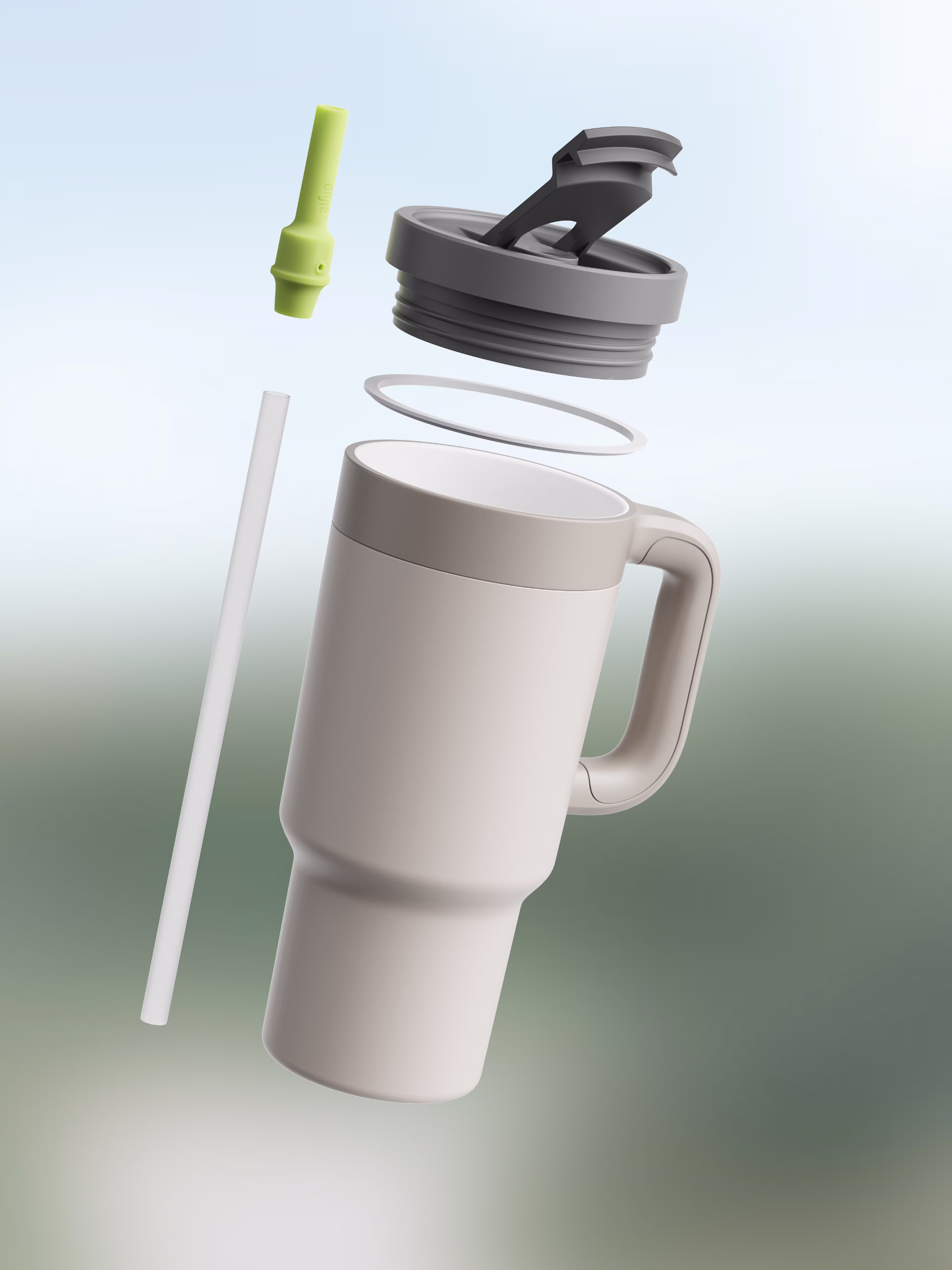 Product - Tumbler with Handle 890 ml - Sandstone