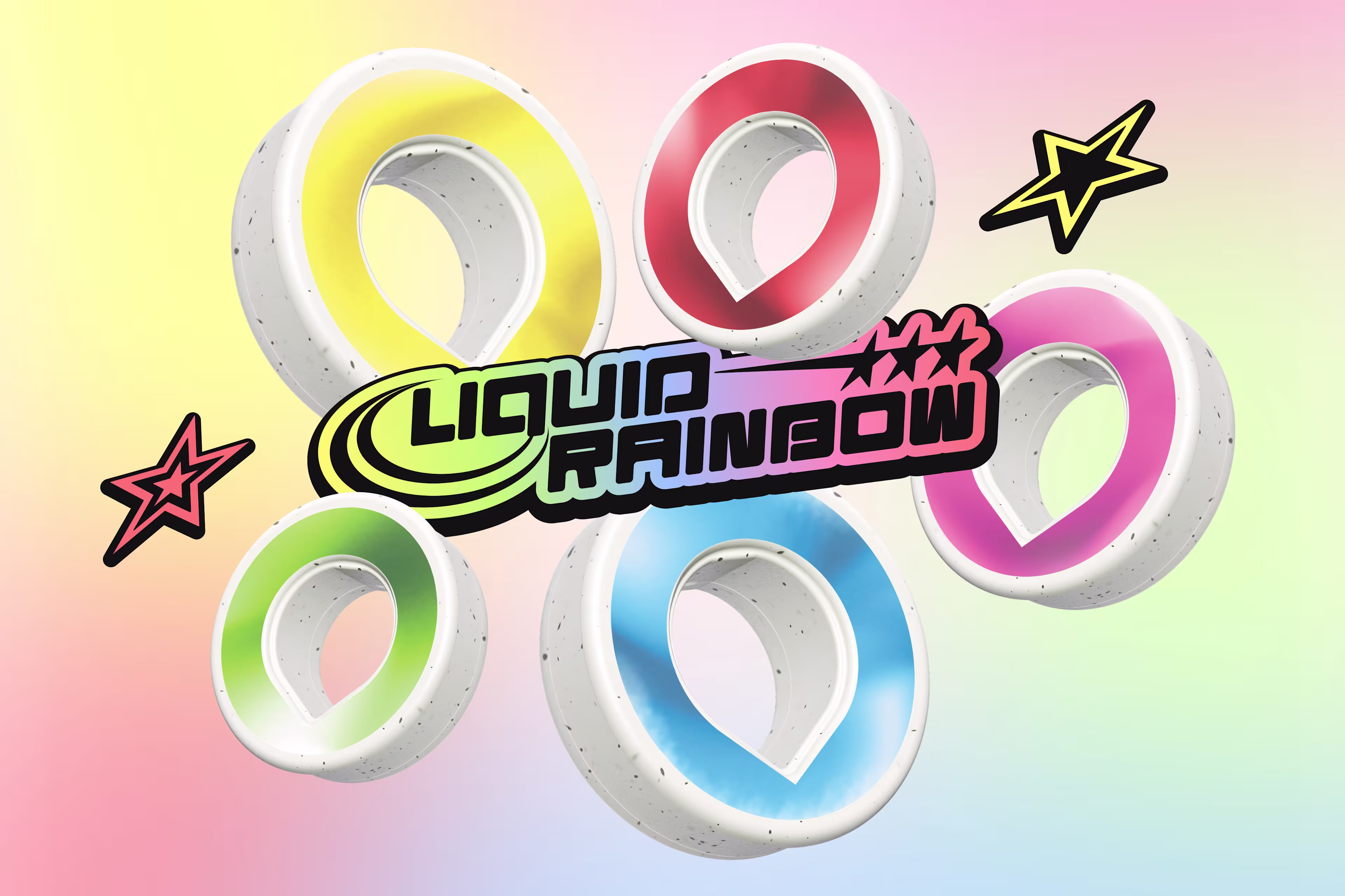 Navigation Item - Liquid Rainbow