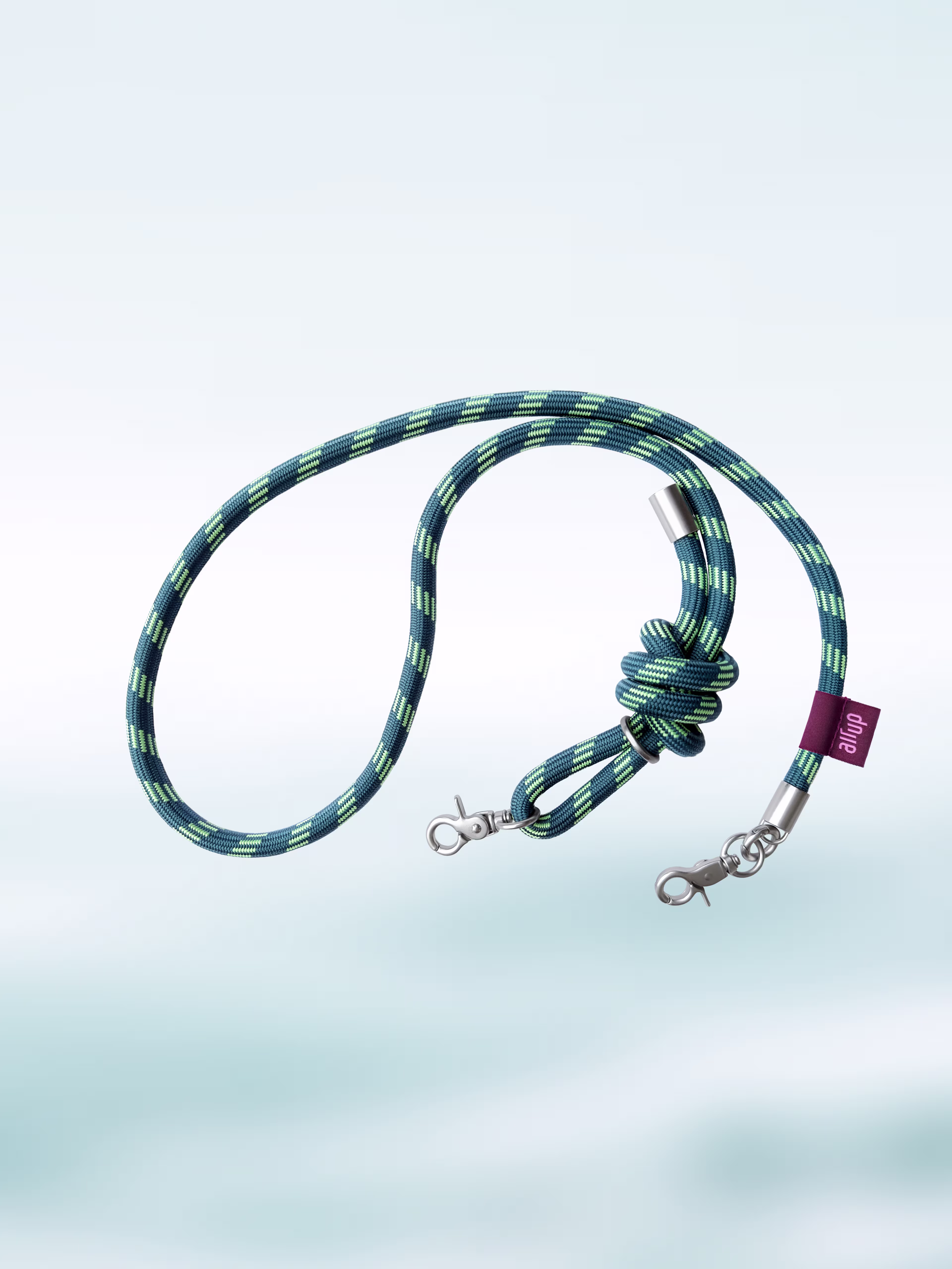 multipleBannerMedia - Product - Bottle - O Bottle + Strap - Stormy Blue / Turquoise Rope - 100000263