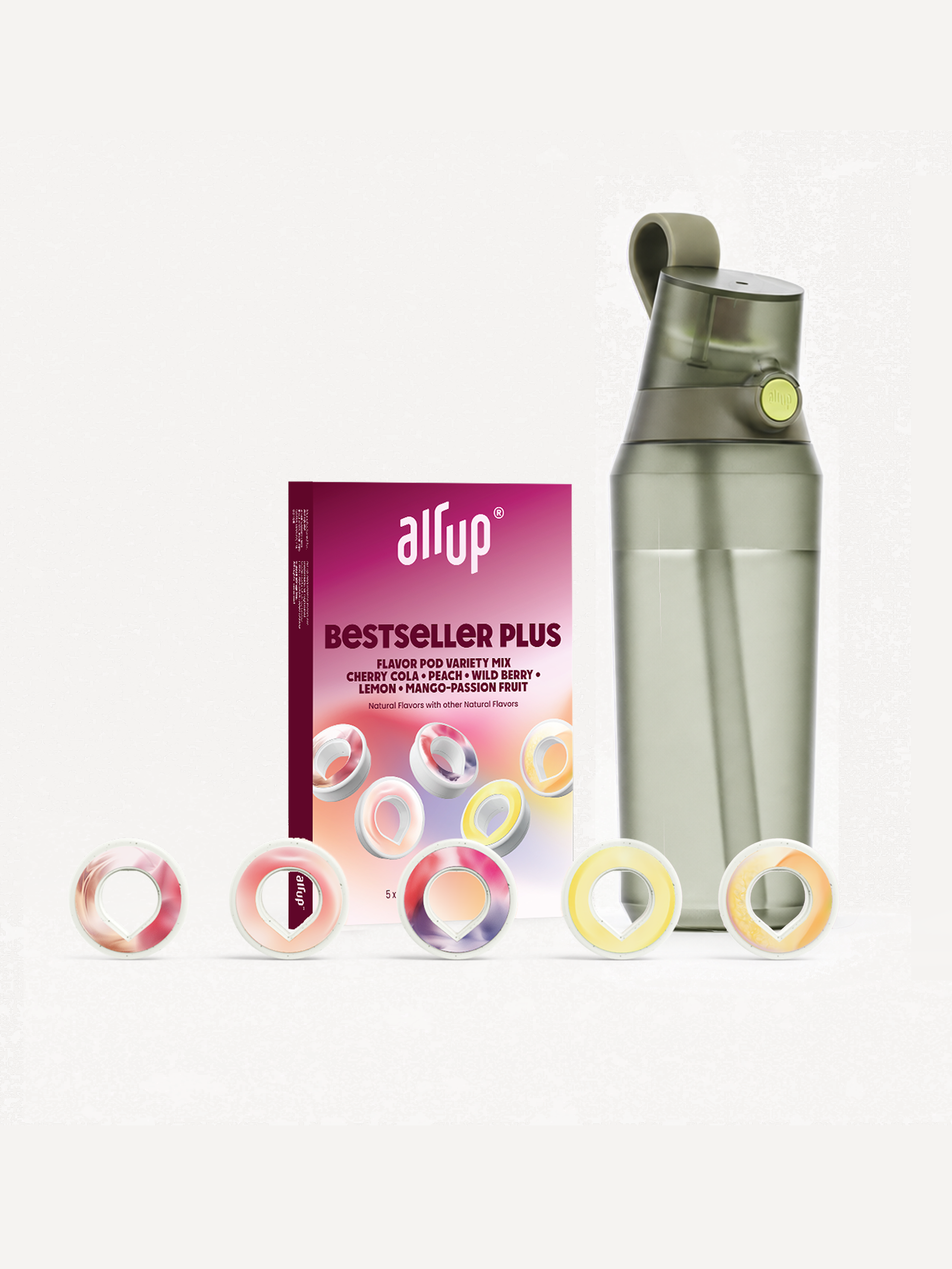 Flavored Water Bottle with Scent Pods | air up