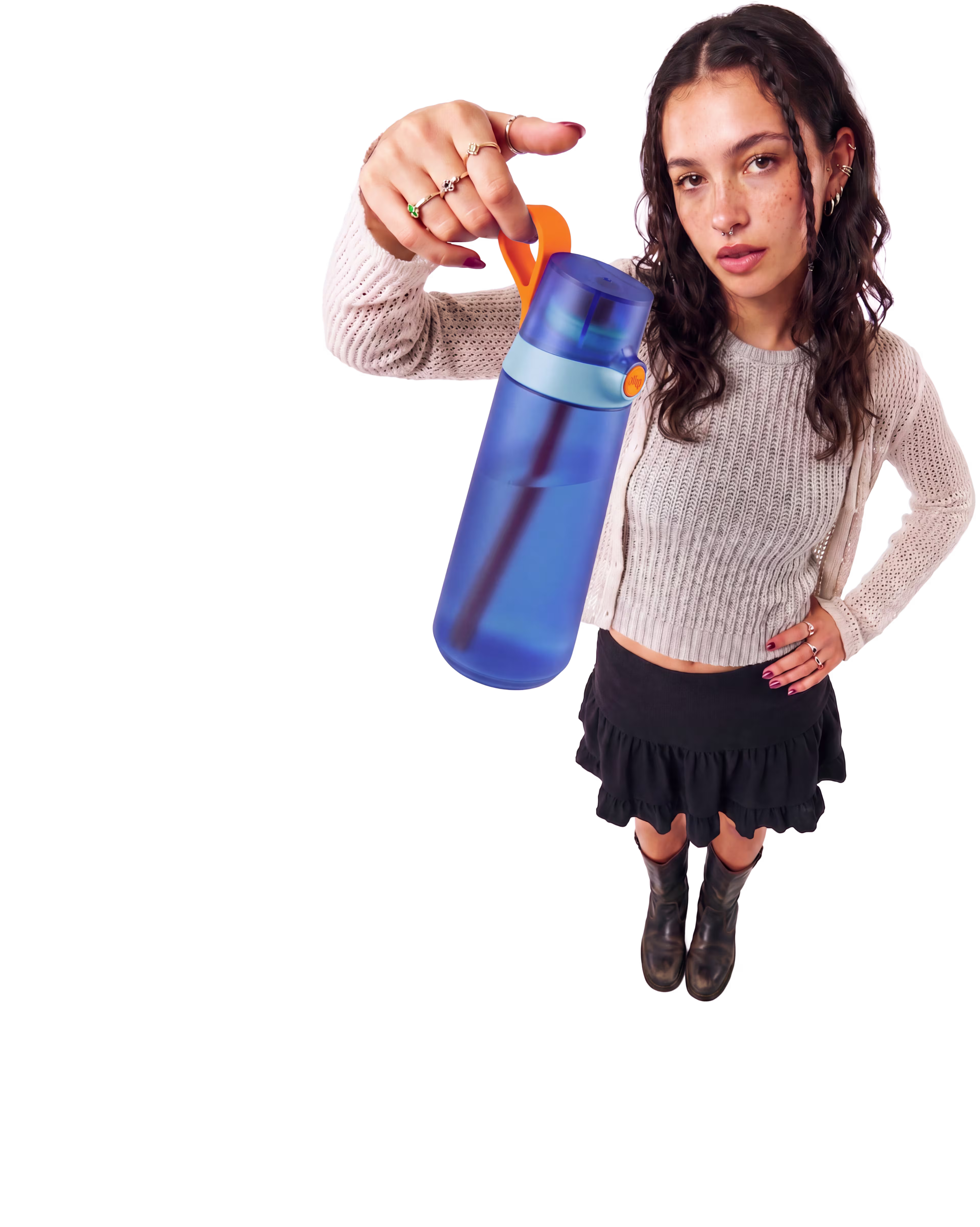 tasteByScentMedia - Product - Bottle - Click - 600 ml - Dolphin Blue - 100000284