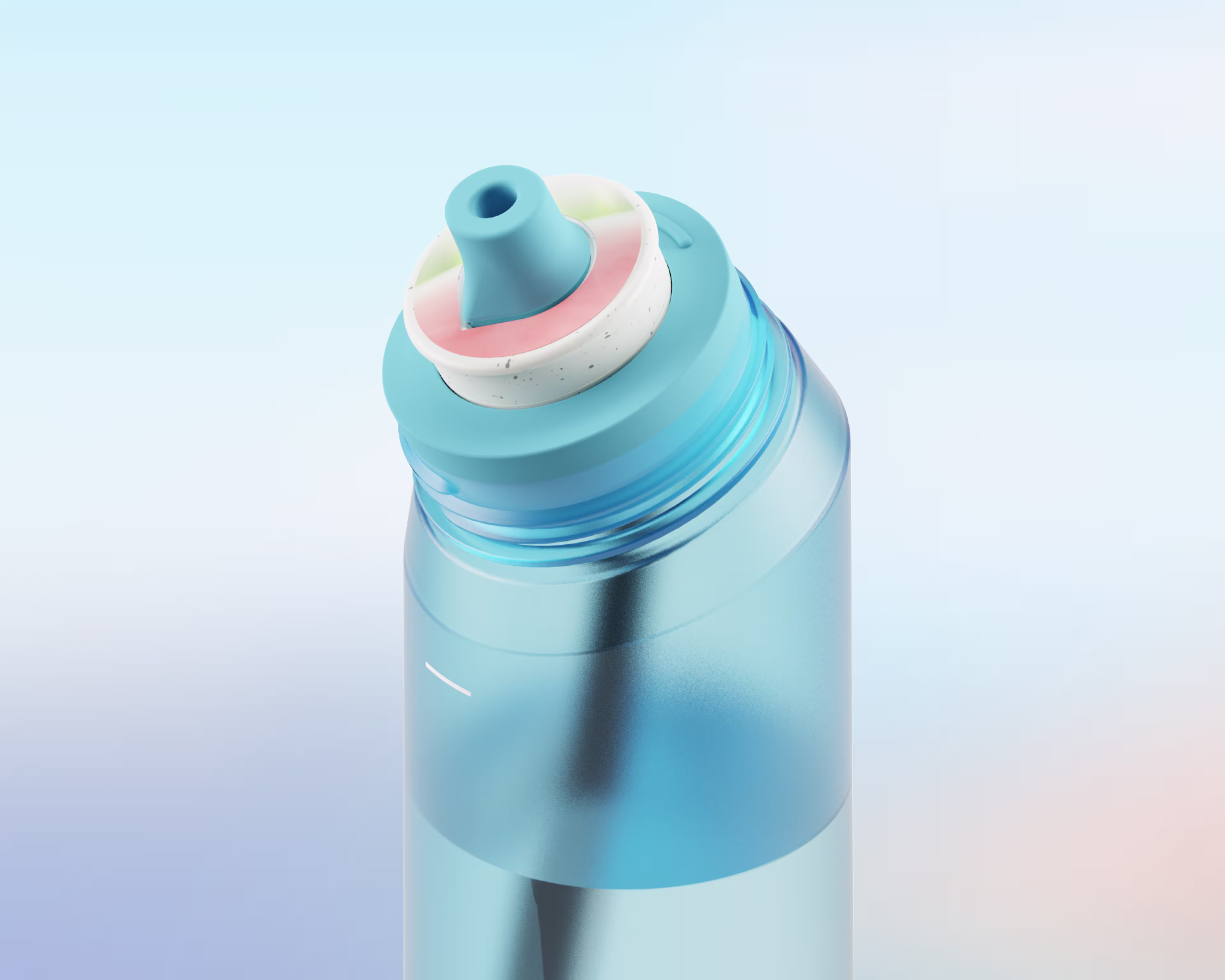 PDP - Bottle - Classic - Ocean Blue - Lifestyle