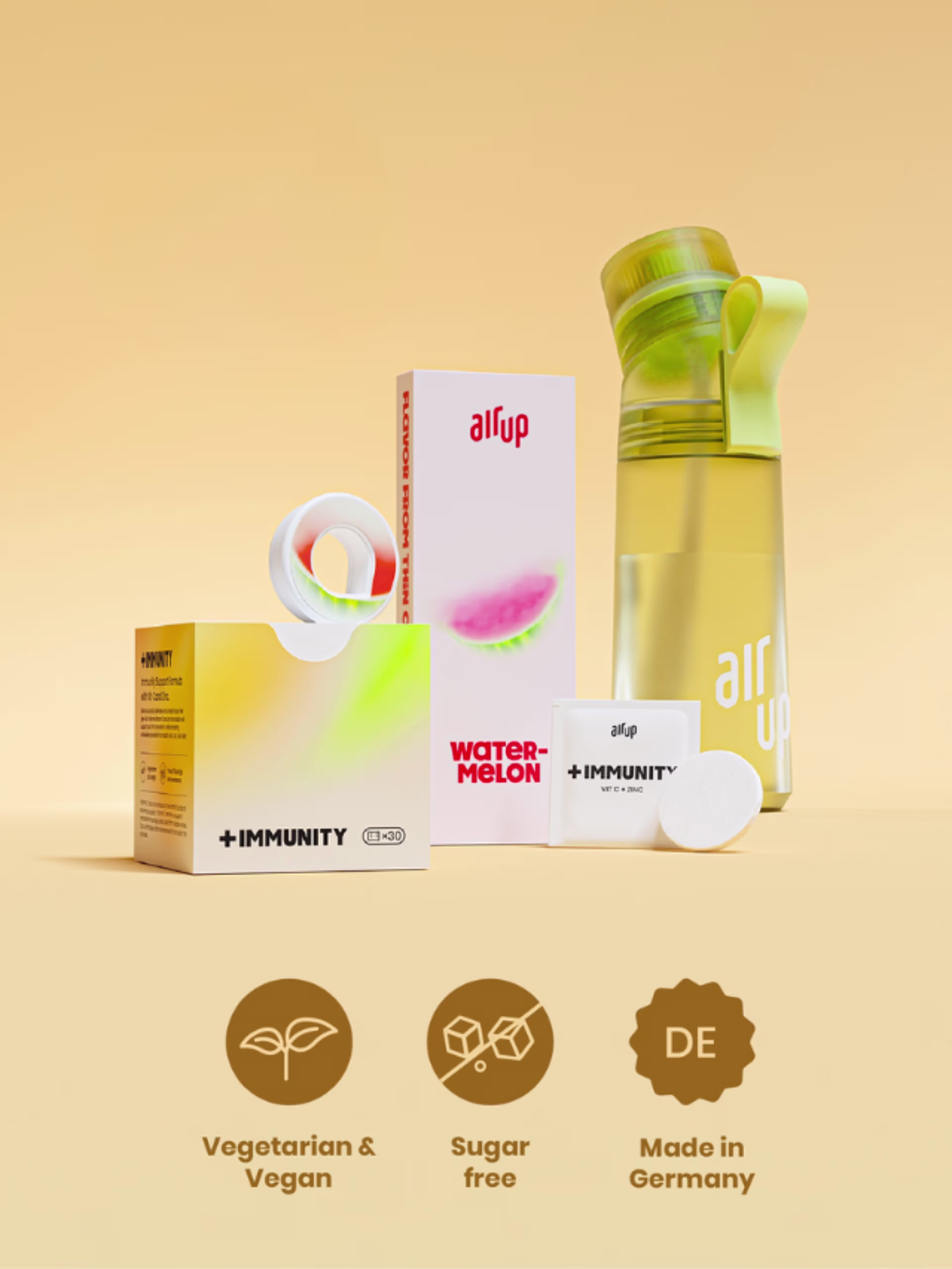 Product - Bundle 4 - air up+ - Immunity & Watermelon+Bottle - Card 1
