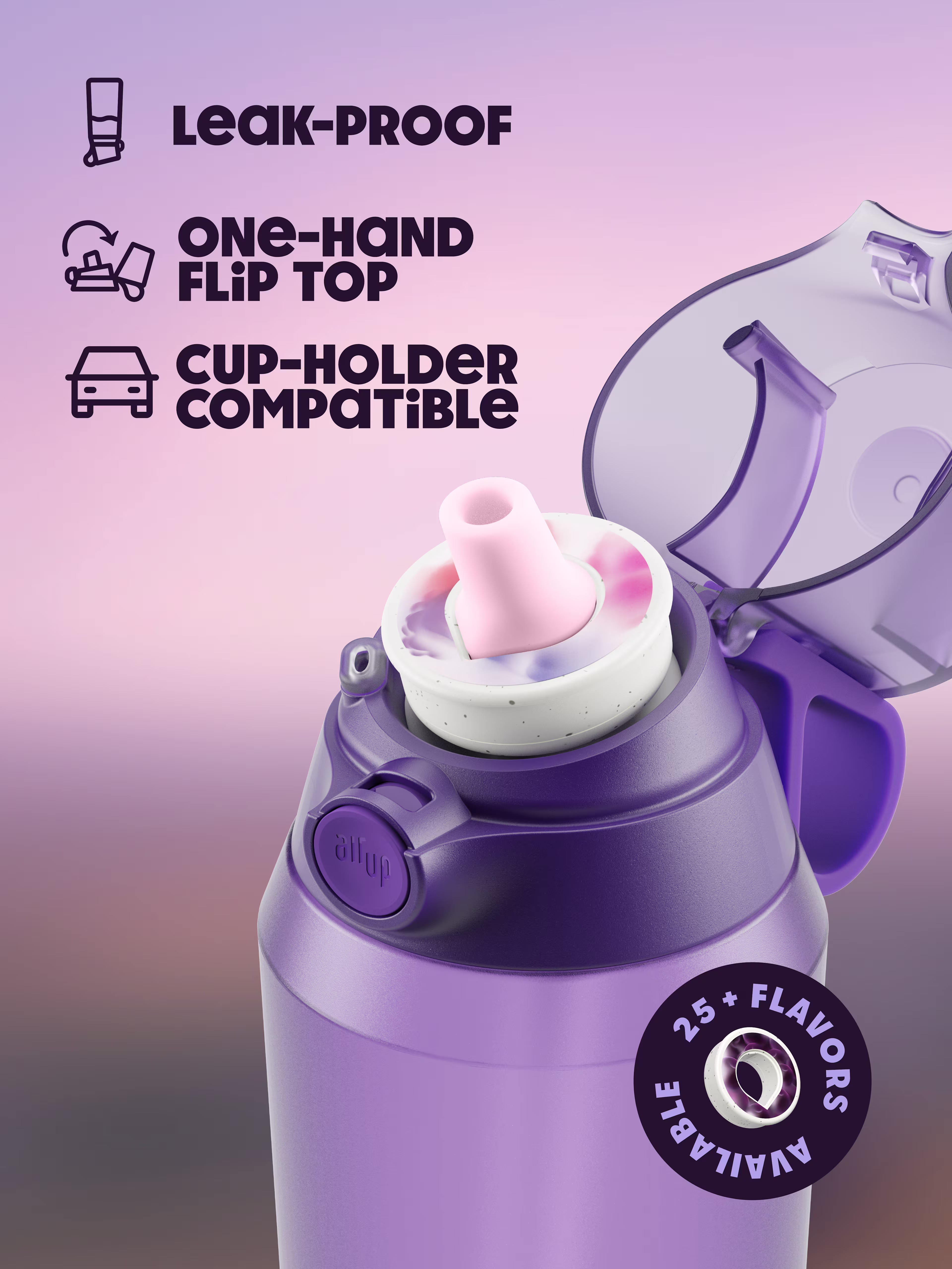 PDP - air up® Click 800ml - Cosmic Purple - 100000193