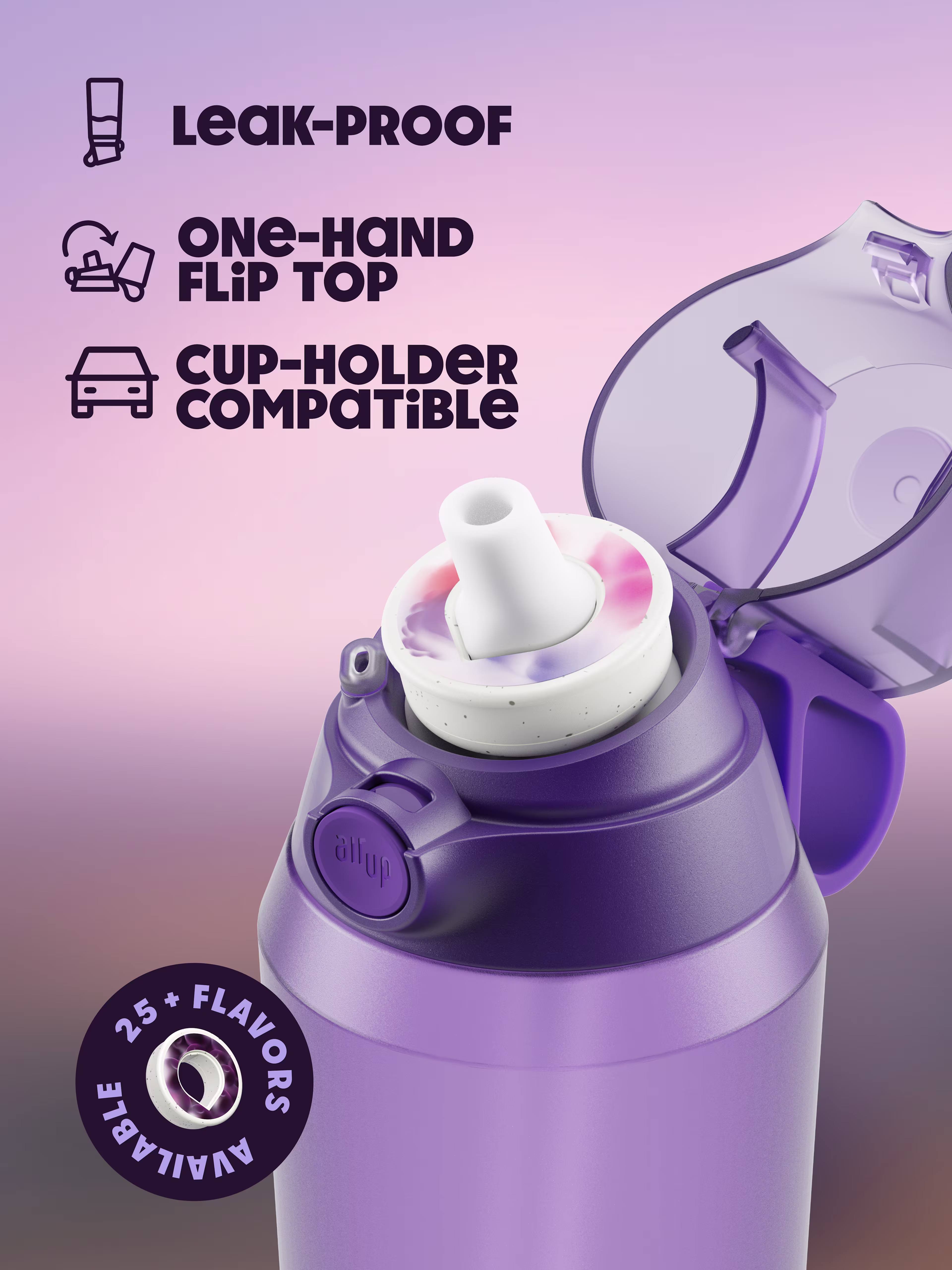 PDP - air up® Click 800ml - Cosmic Purple - 100000193