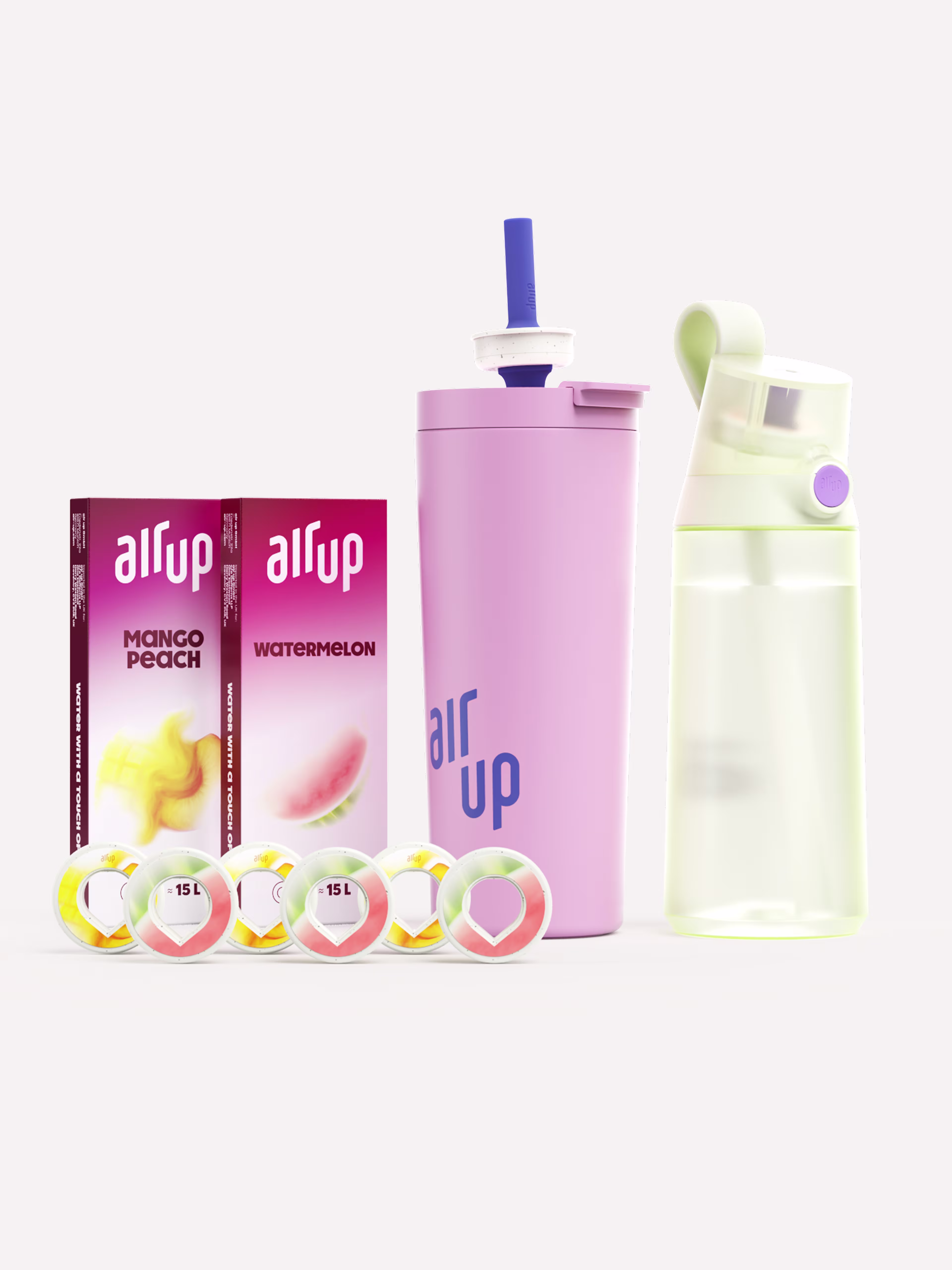 productCardImages - Product - Bundle - Summer Campaign 2026 - Tumbler 700ml Pink Indigo + Click 600ml Buttercup Purple - 140001120