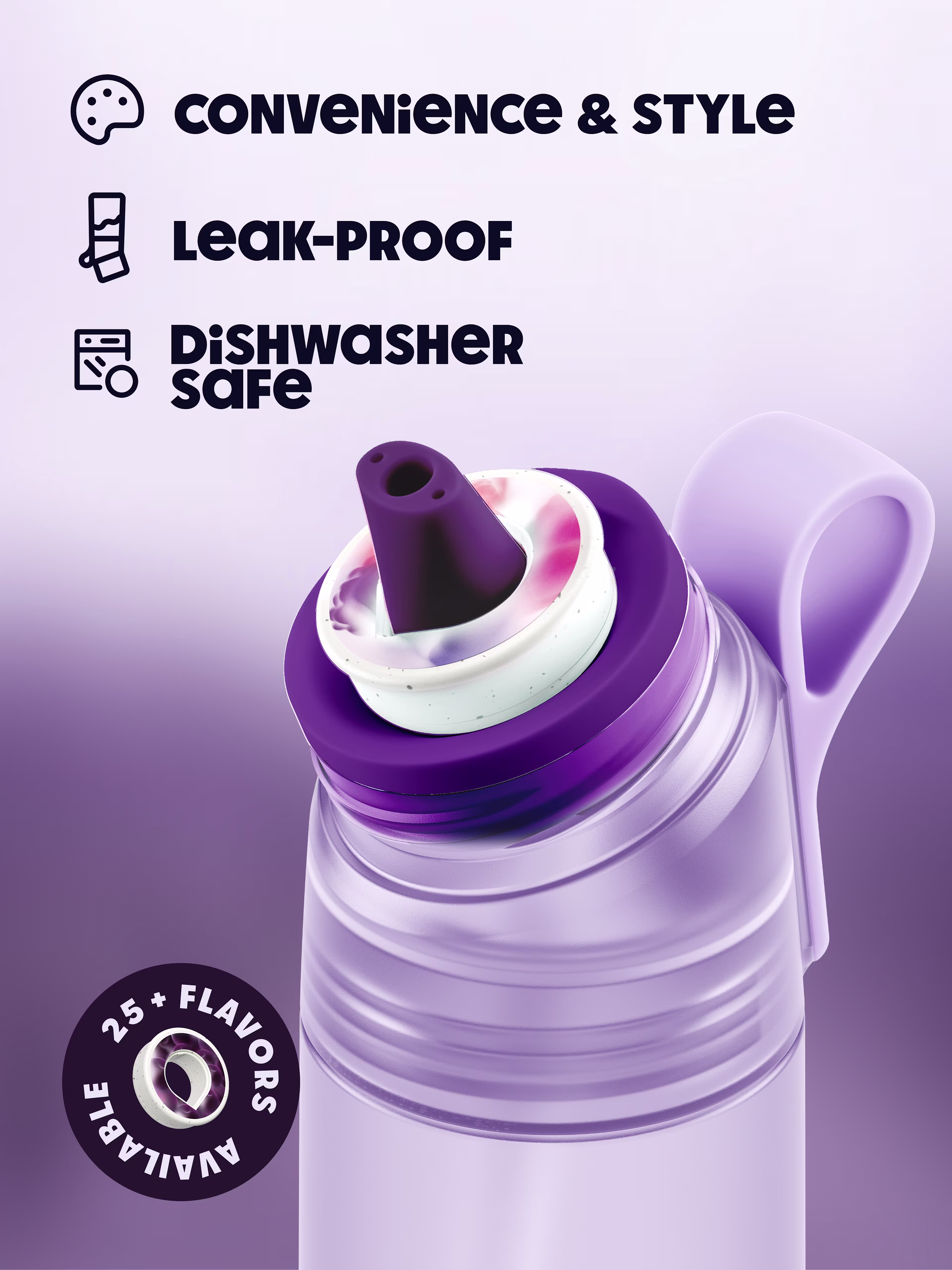 multipleBannerMedia - Product - Bottle - air up® Twist Pro 600ml - Wild Lavender - 100000240