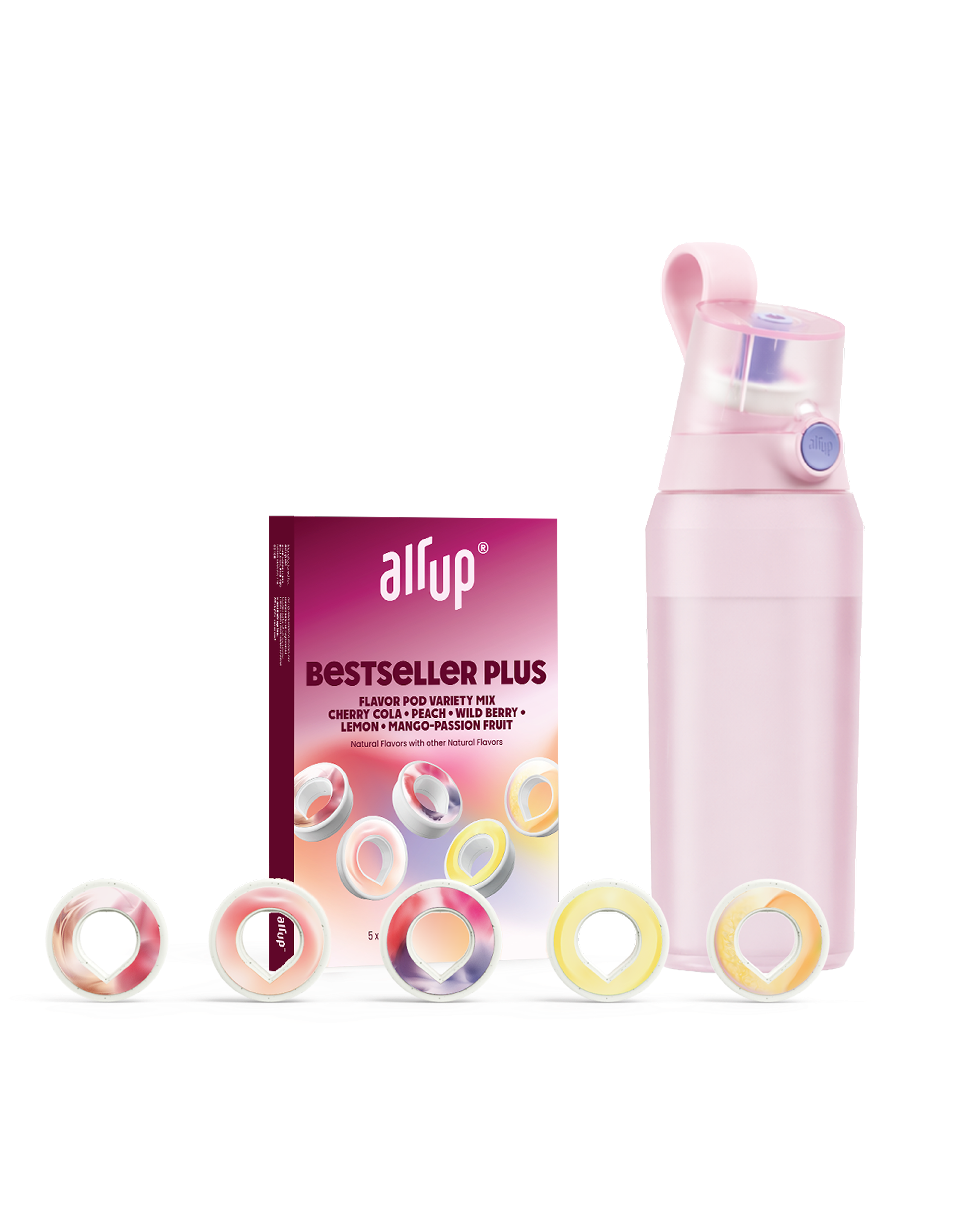 Flavored Water Bottle with Scent Pods | air up