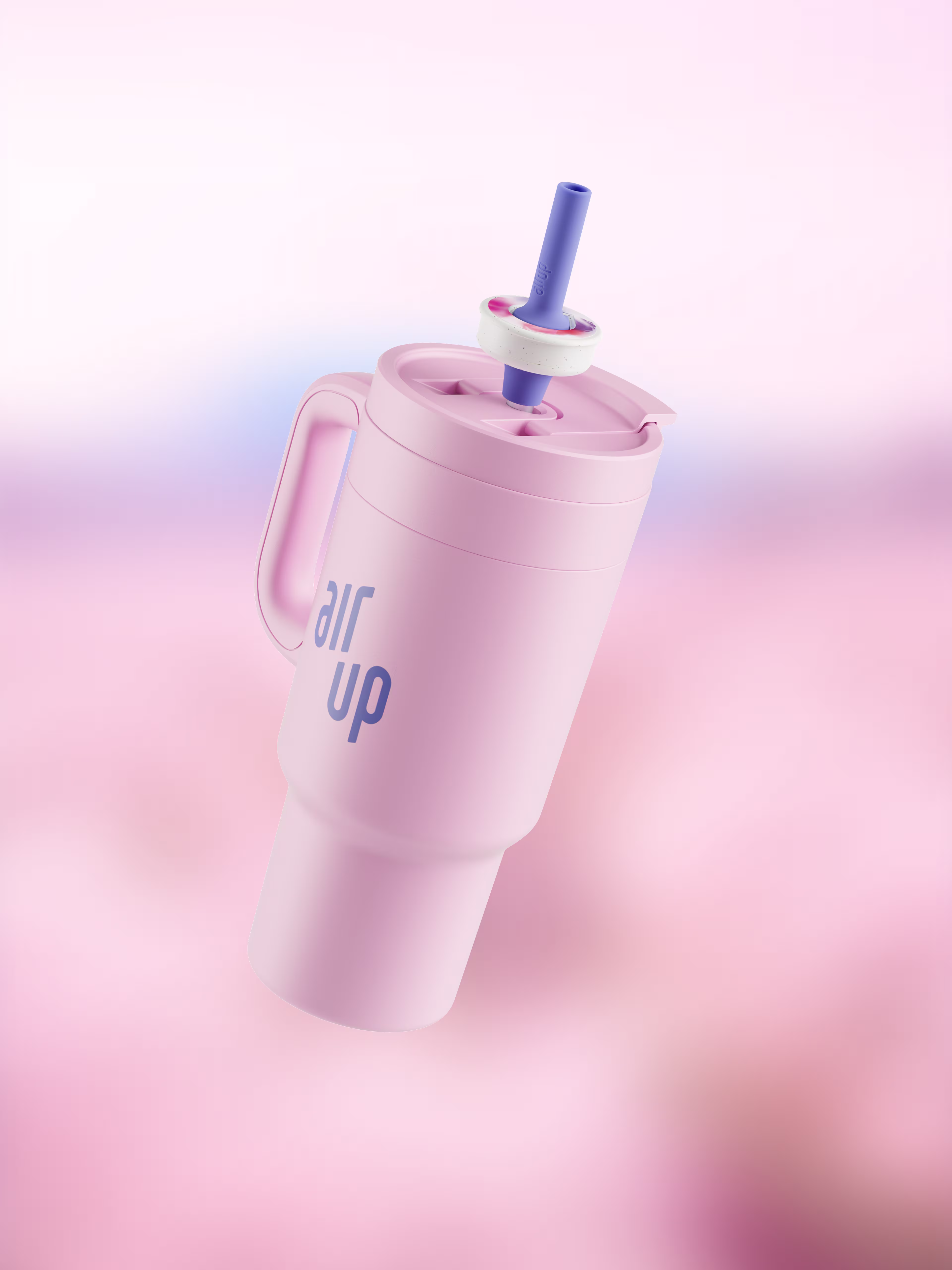 Tumbler with handle 890ml - Pink Indigo - 150000317