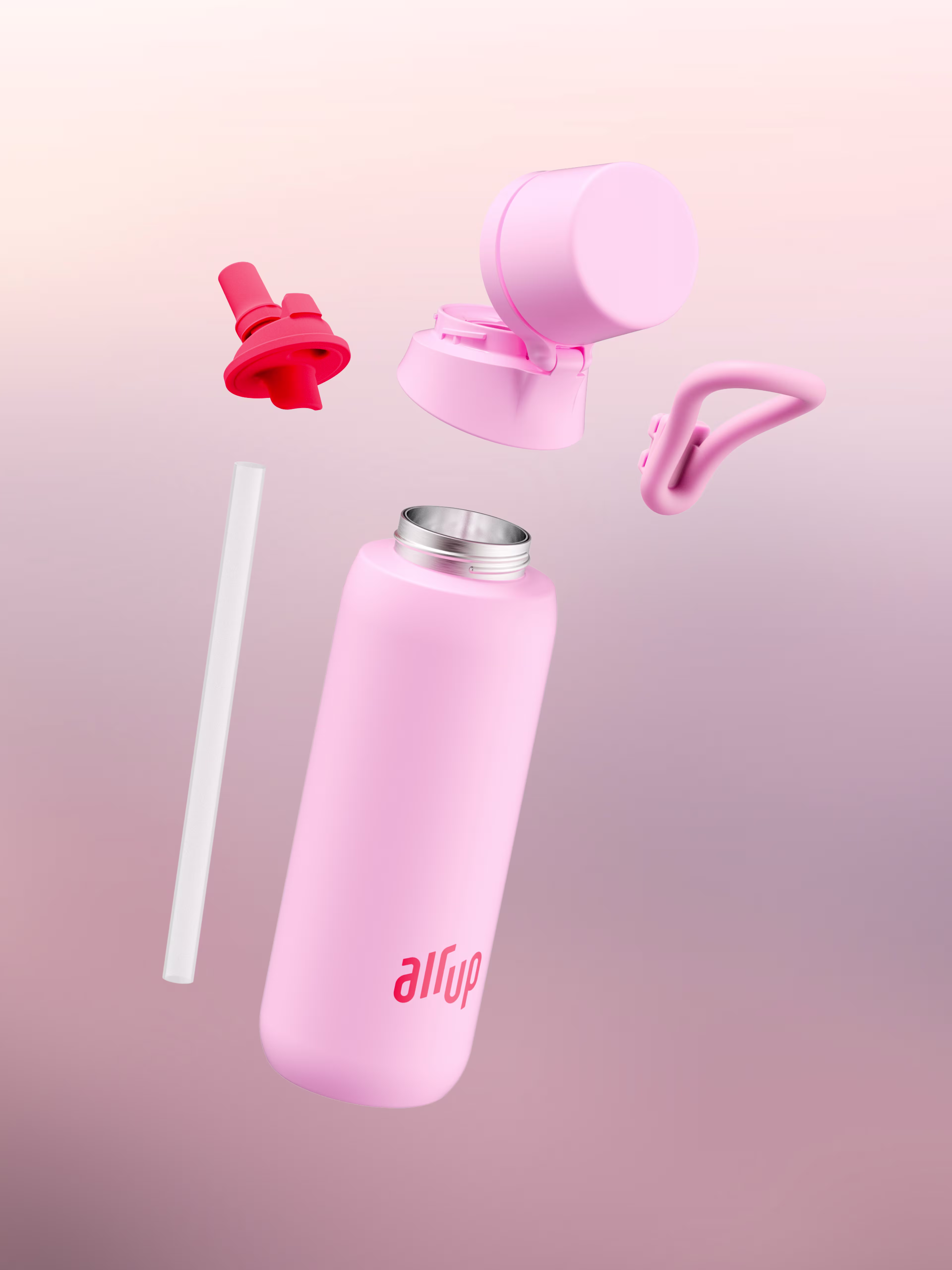 multipleBannerMedia - Bottle - PRO 3 Steel 710ml - Pink-Grenadine - 100000230 - 100000277