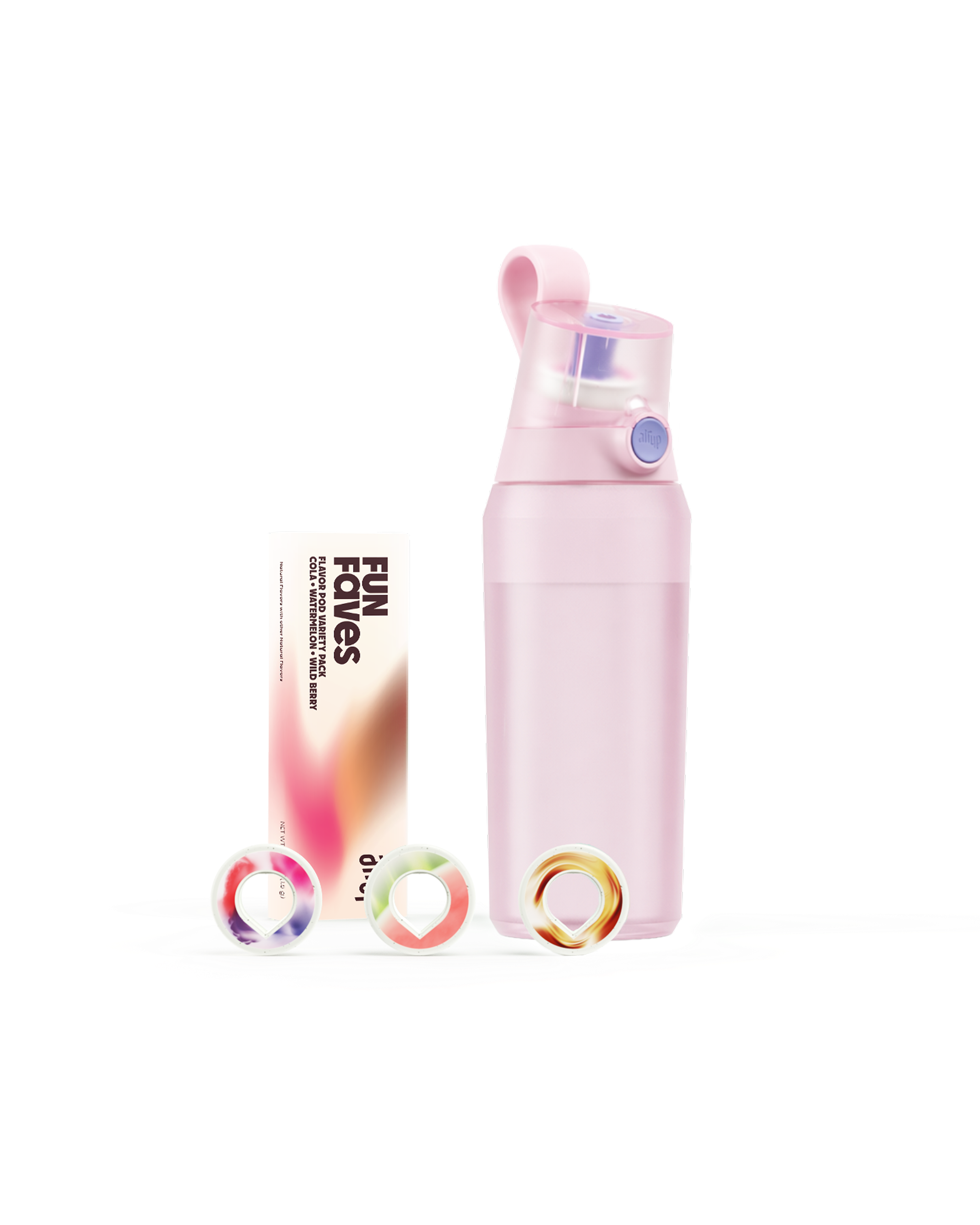 Flavored Water Bottle with Scent Pods | air up
