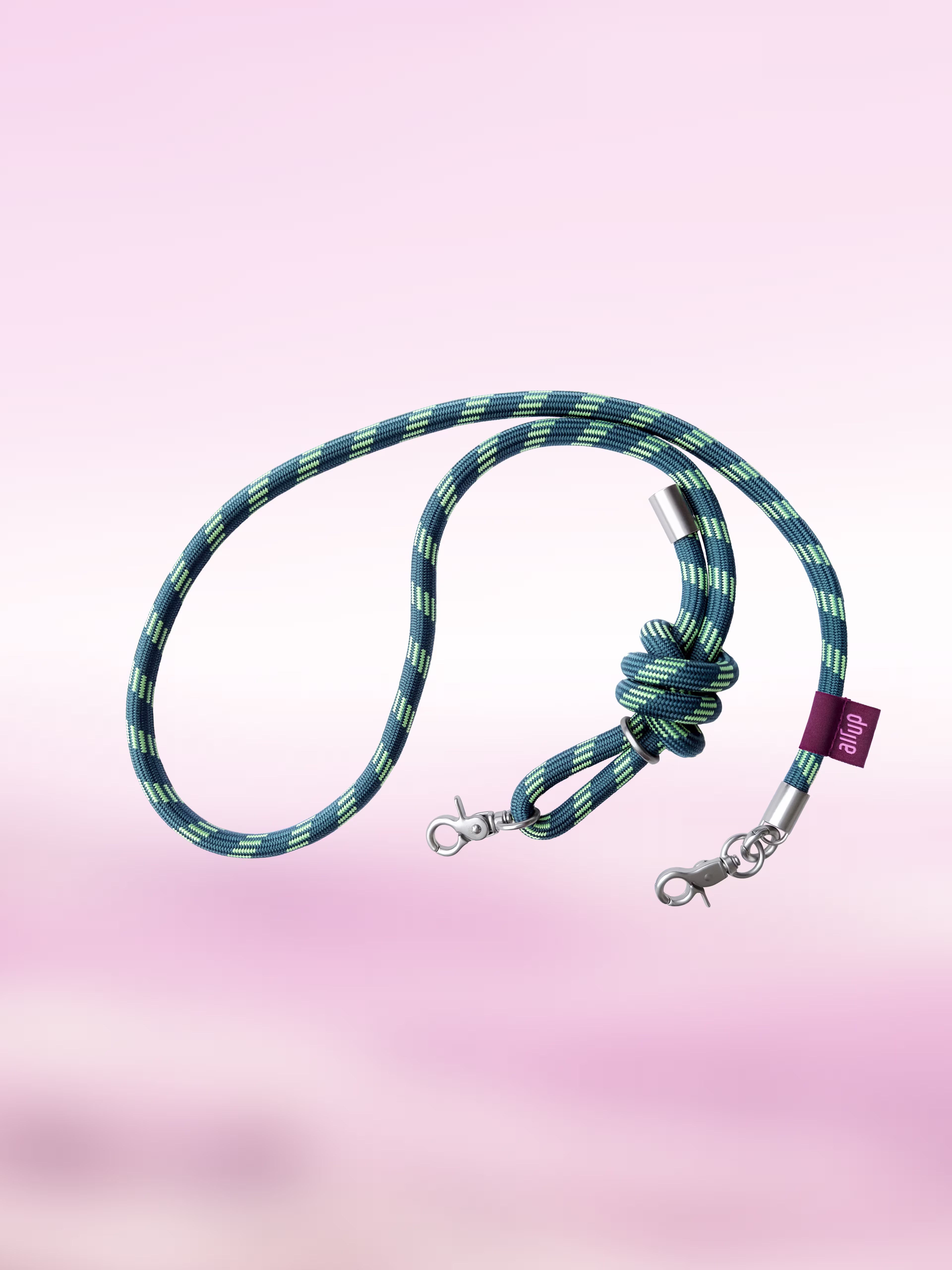 multipleBannerMedia - Product - Bottle - O Bottle + Strap - Plum Lime / Turquoise Rope - 100000267