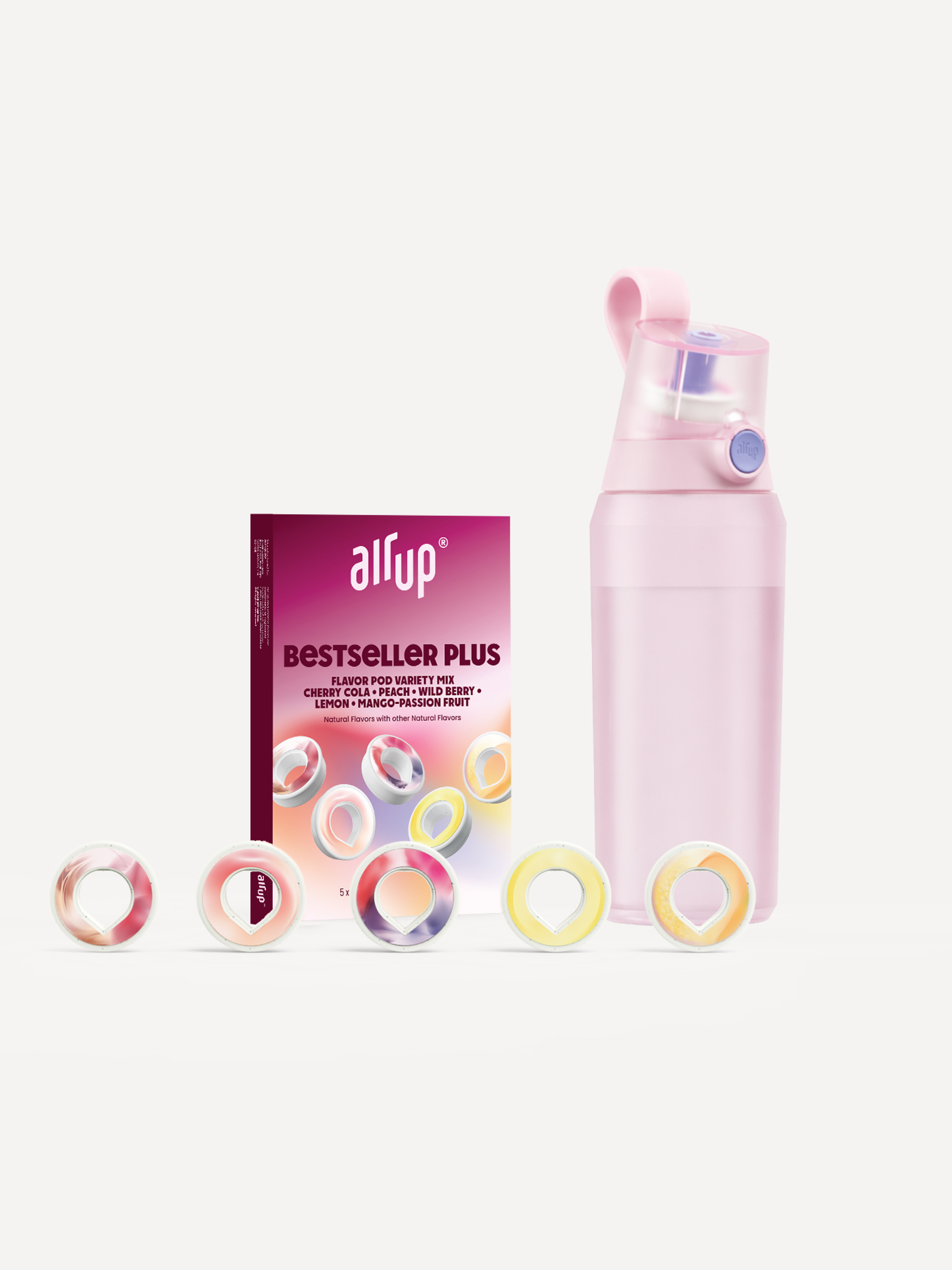 Flavored Water Bottle with Scent Pods | air up