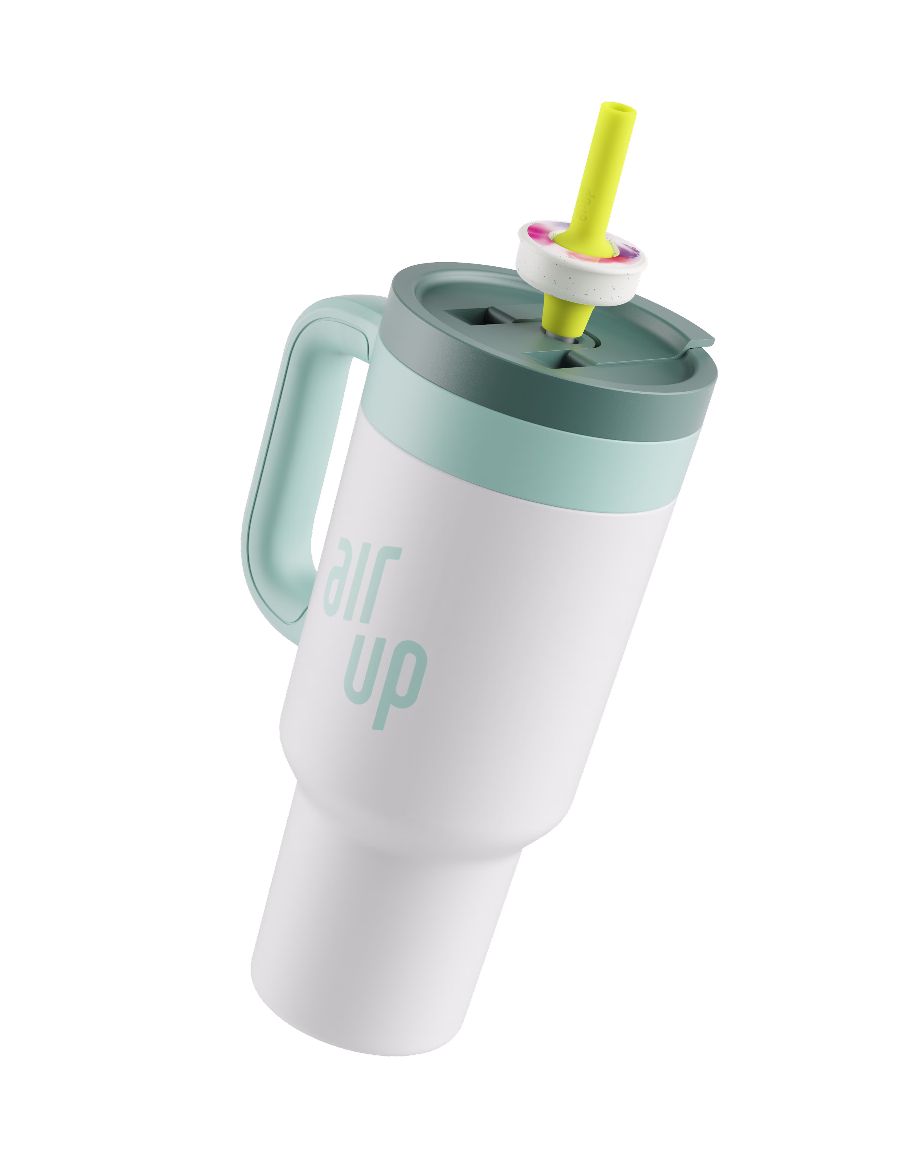 PLP - Tumbler with Handle 1200 ml - White Spearmint - 150000236