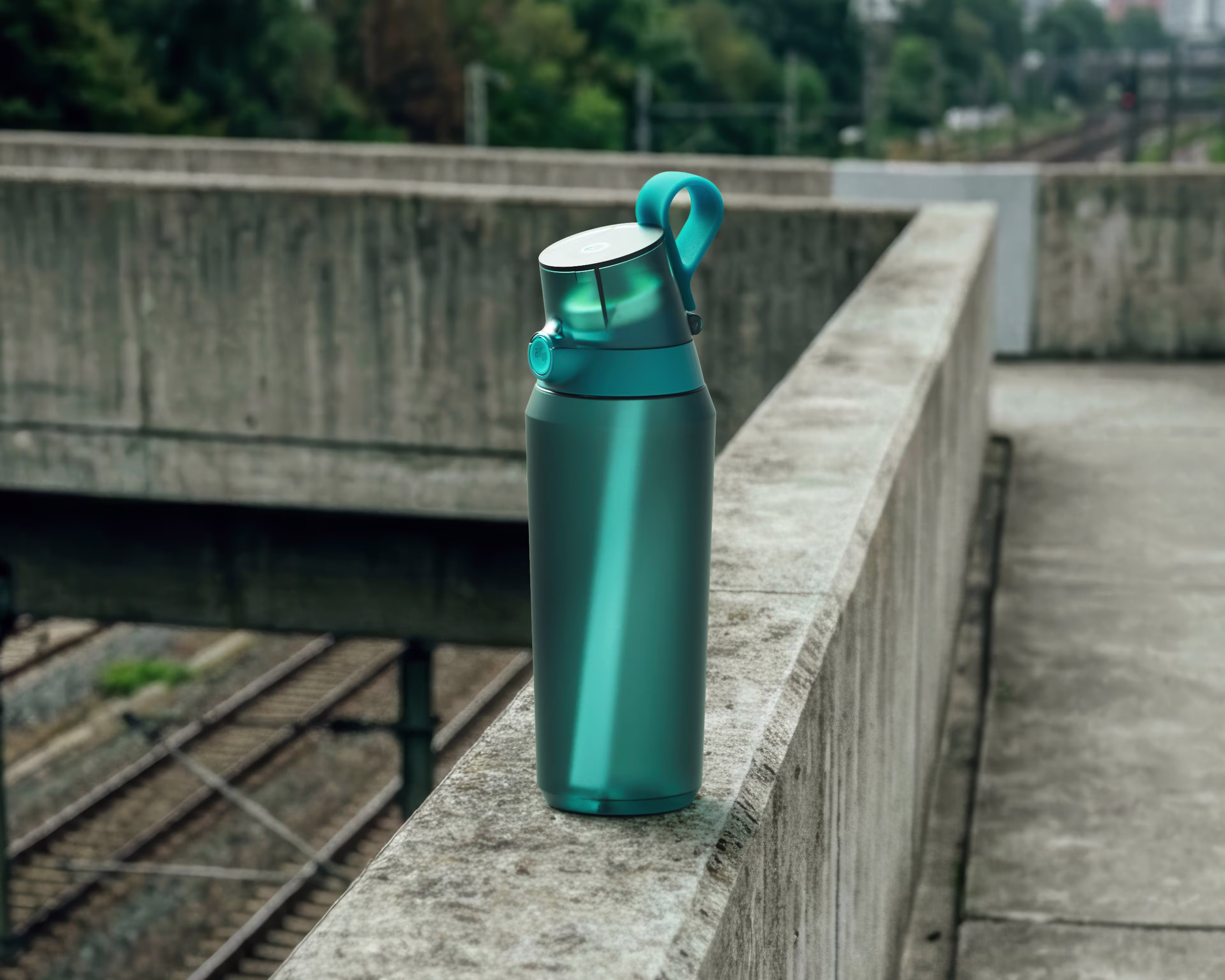 Lifestyle - Bottle - air up® Click 800ml - Ocean Teal - 100000194