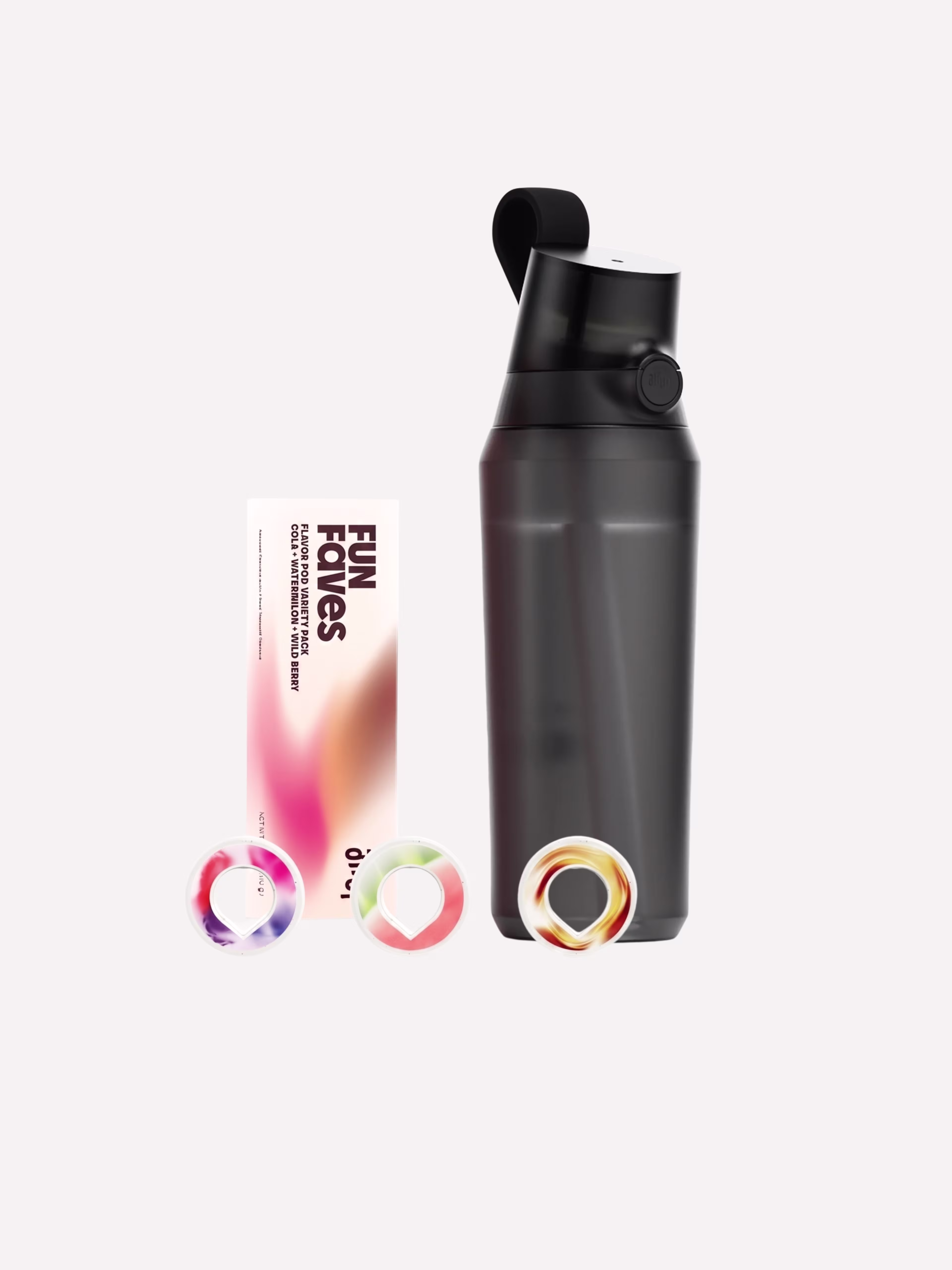 Starter Set - air up® Click 27oz Midnight Black + Fun Faves VP3