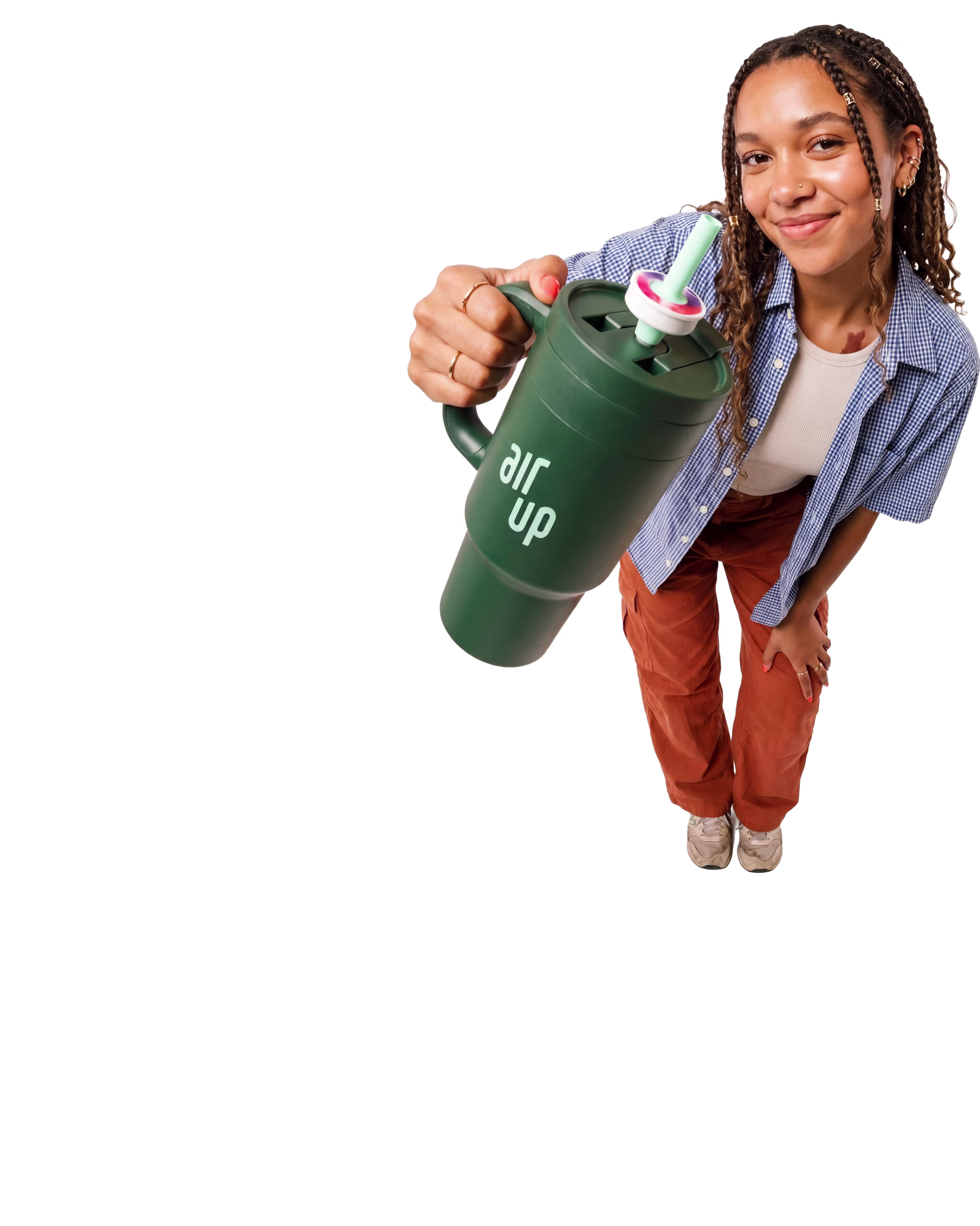 tasteByScentMedia - Product - Bottle - Tumbler with handle 890ml - Forest Green - 150000346