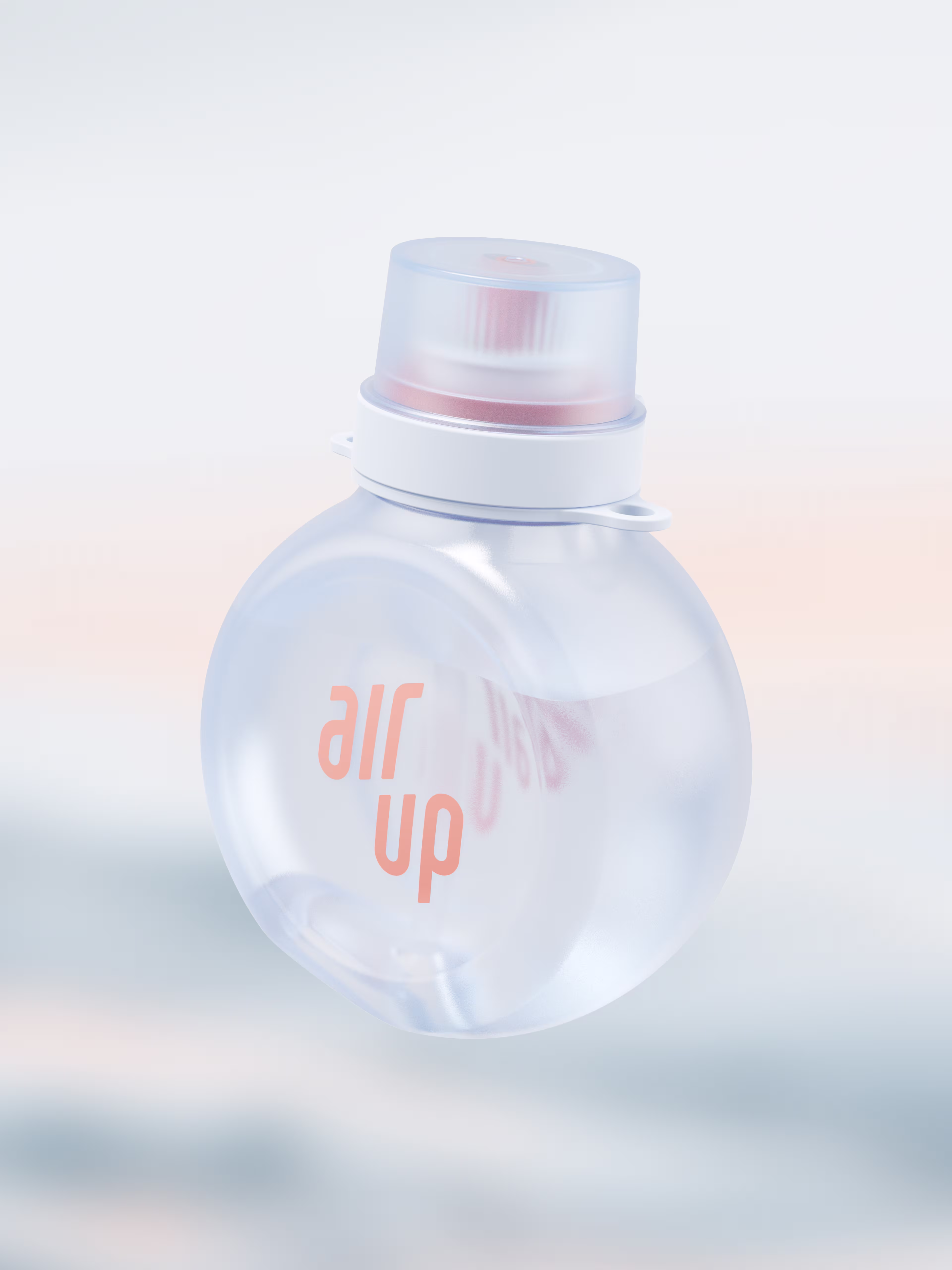 multipleBannerMedia - Product - Bottle - O Bottle + Strap - Ice Coral / Turquoise Rope - 100000259