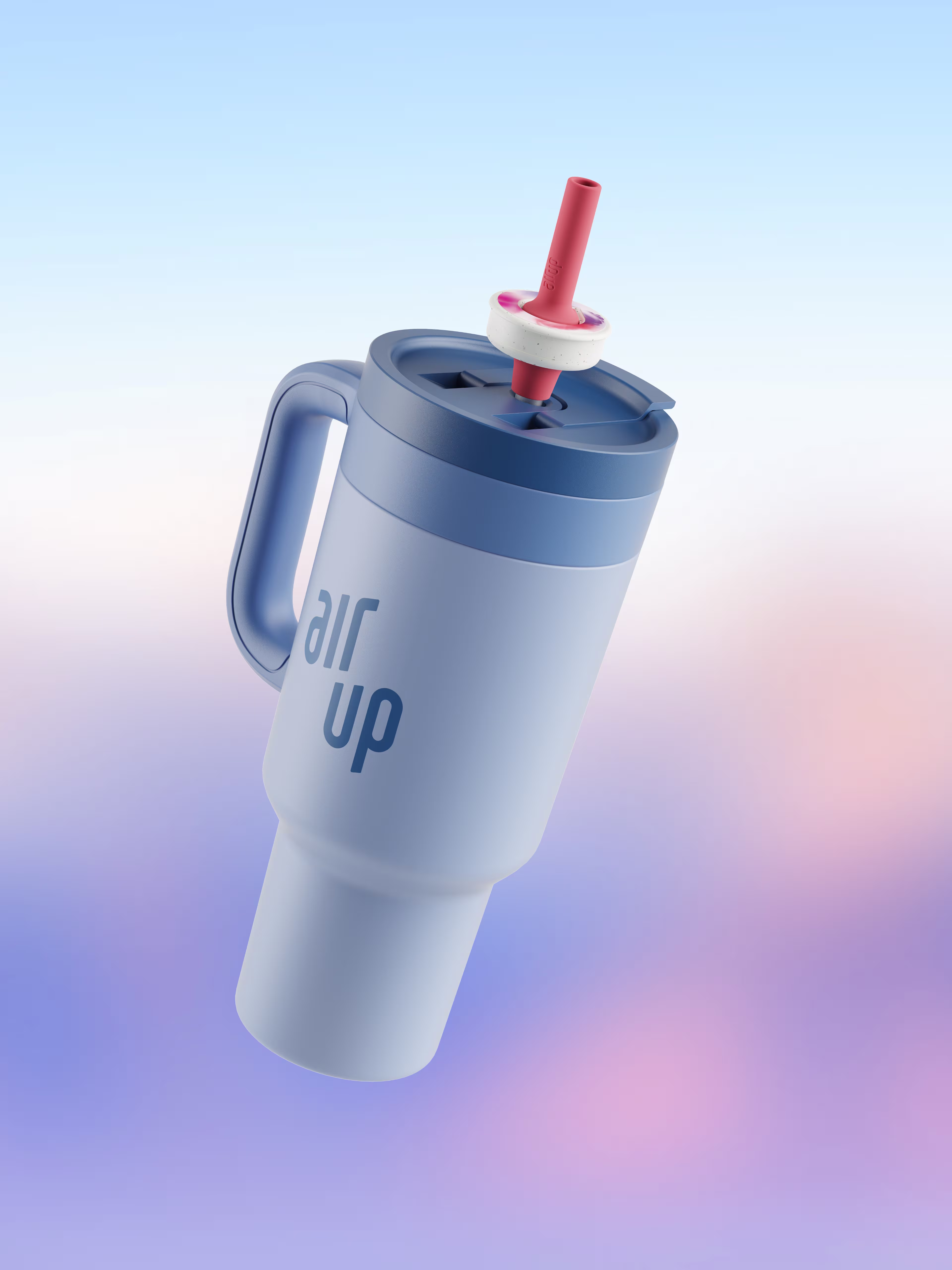 PDP - Product - air up® Tumbler with Handle 1200ml - Dusky Blue - 150000282