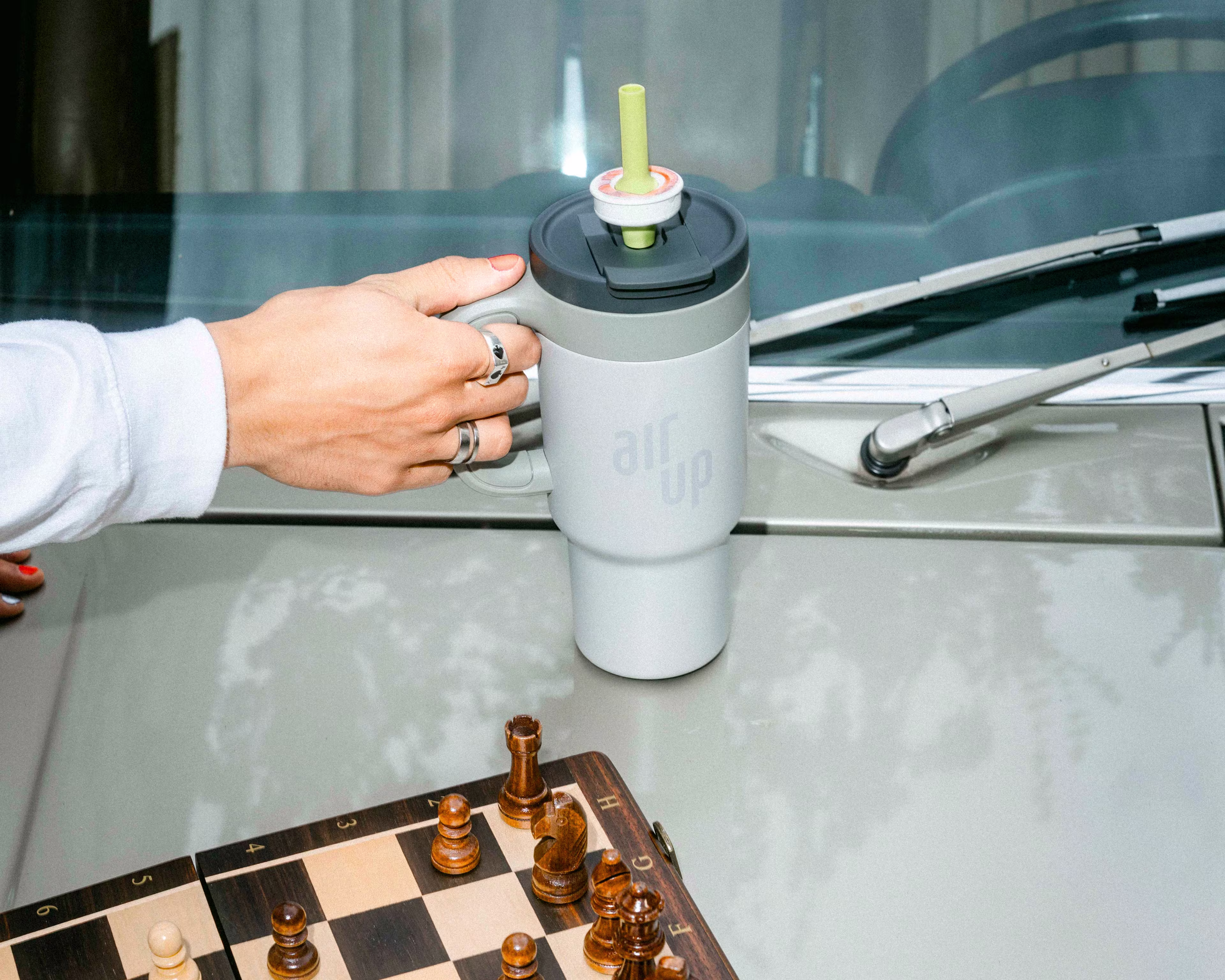 Lifestyle - Tumbler with Handle 890 ml - Sandstone - 150000233