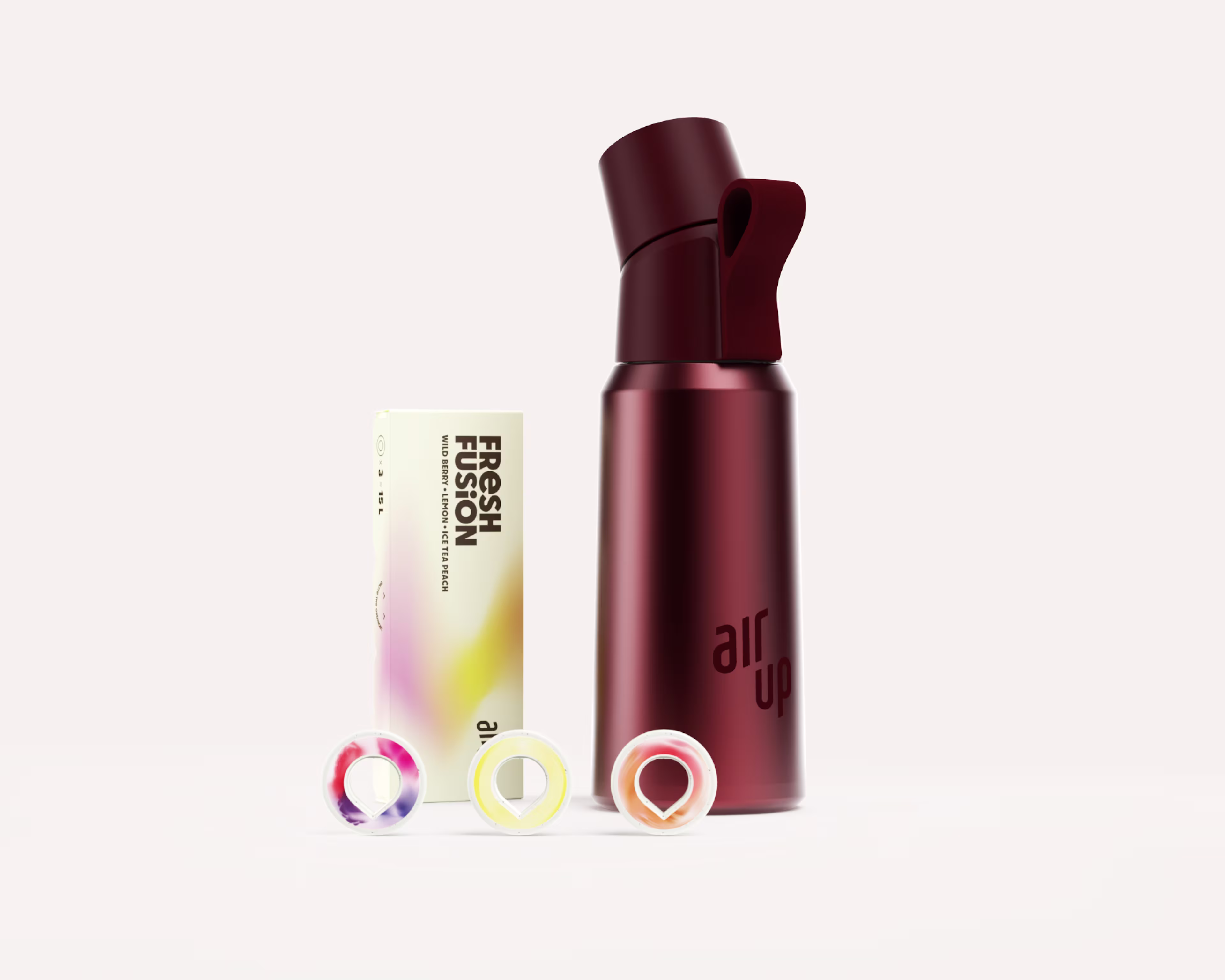 Product - Bundle - Re:Steel 850ml Rich Ruby + Fresh Fusion VP3 - Card 1