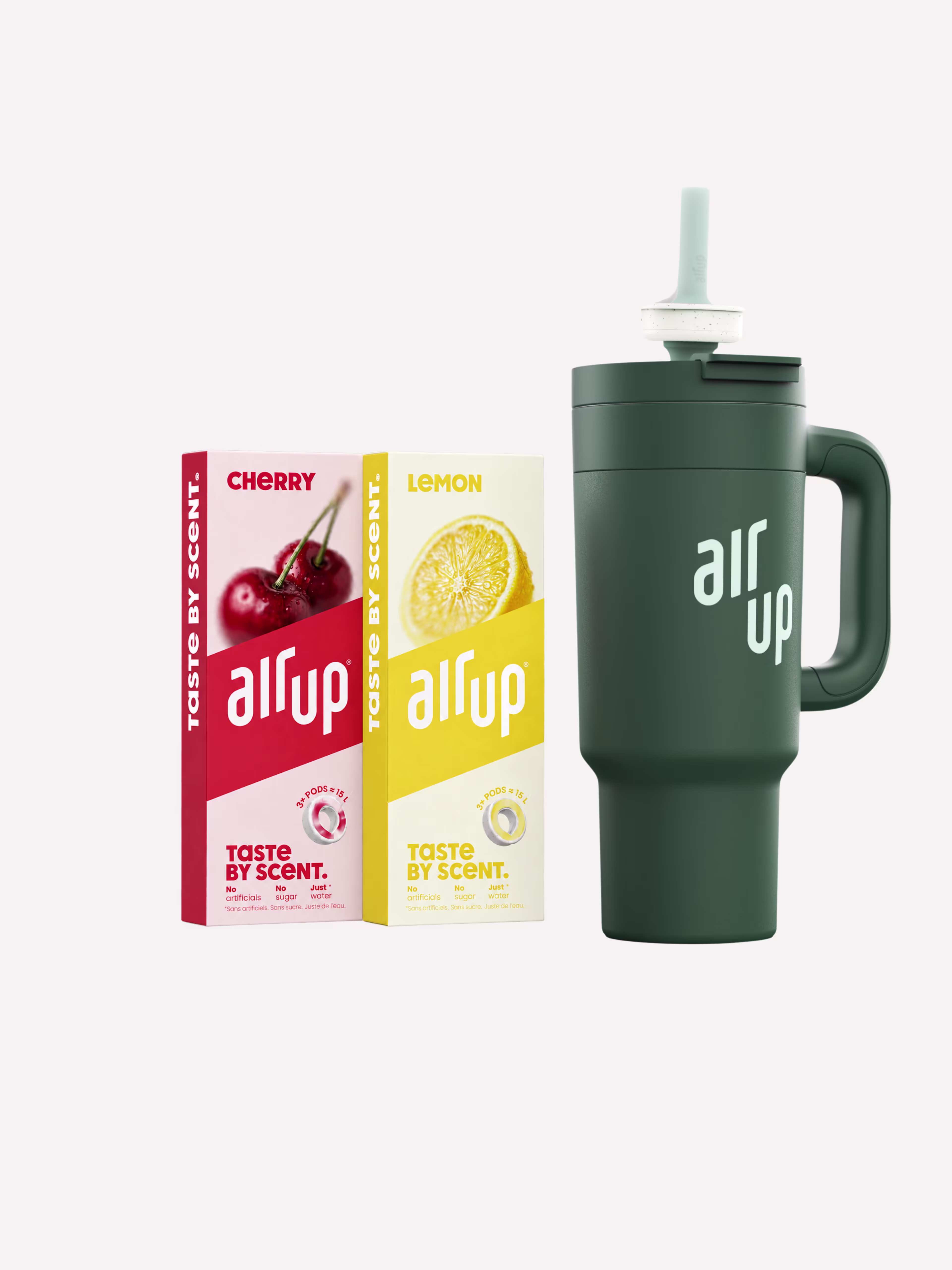 Starter Set 2026 - Tumbler Forest Green 890ml + Cherry + Lemon - 140001239