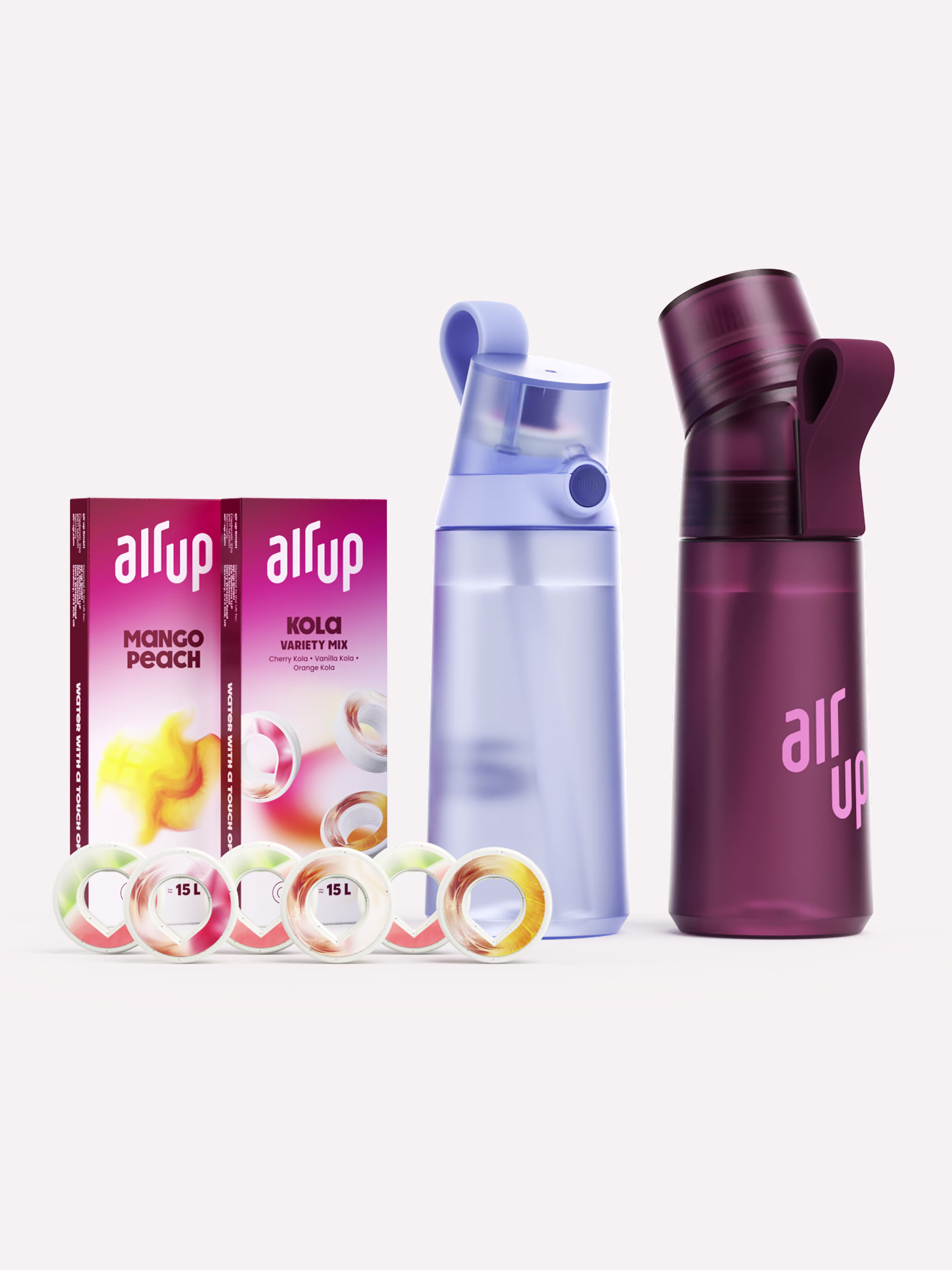 productCardImages - Product - Bundle - Summer Campaign 2026 - Click 600ml Blue Liliac + Twist Pro 600ml Berry Pink - 140001106