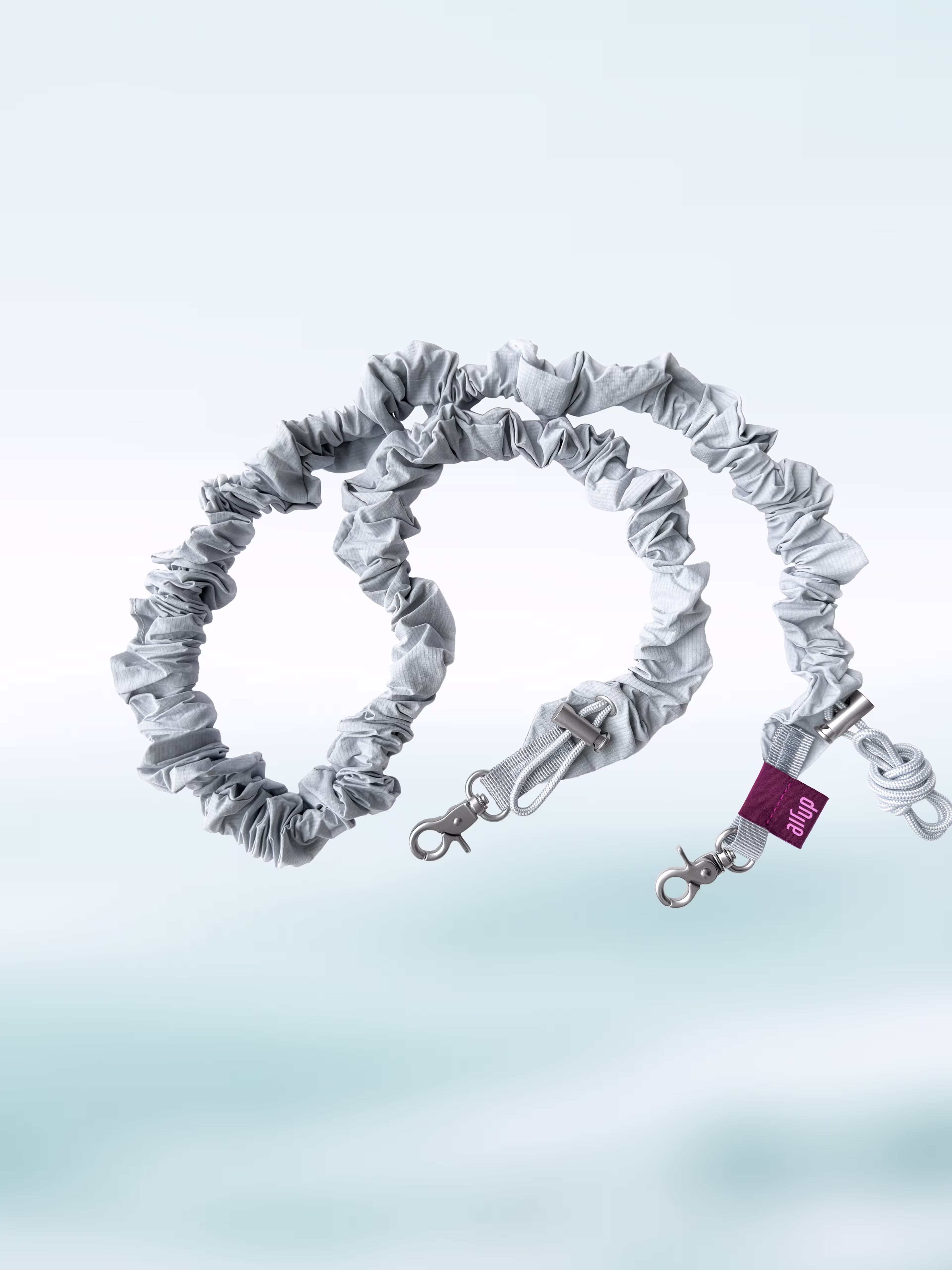 multipleBannerMedia - Product - Bottle - O Bottle + Strap - Stormy Blue / Blue Grey Scrunchie - 100000261