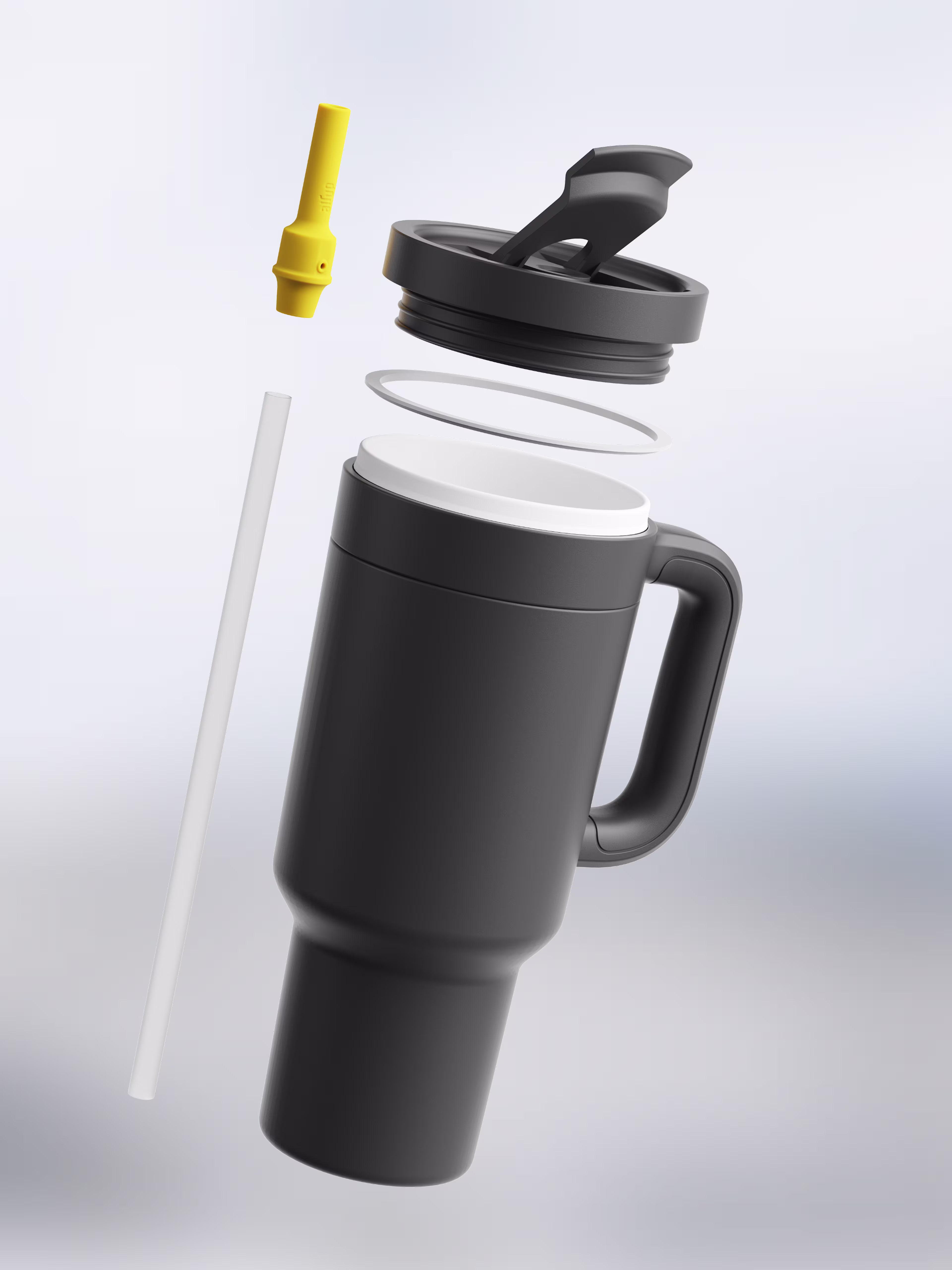 PDP - Tumbler with Handle 1200ml - Pitch Black - 150000234 - Card 5
