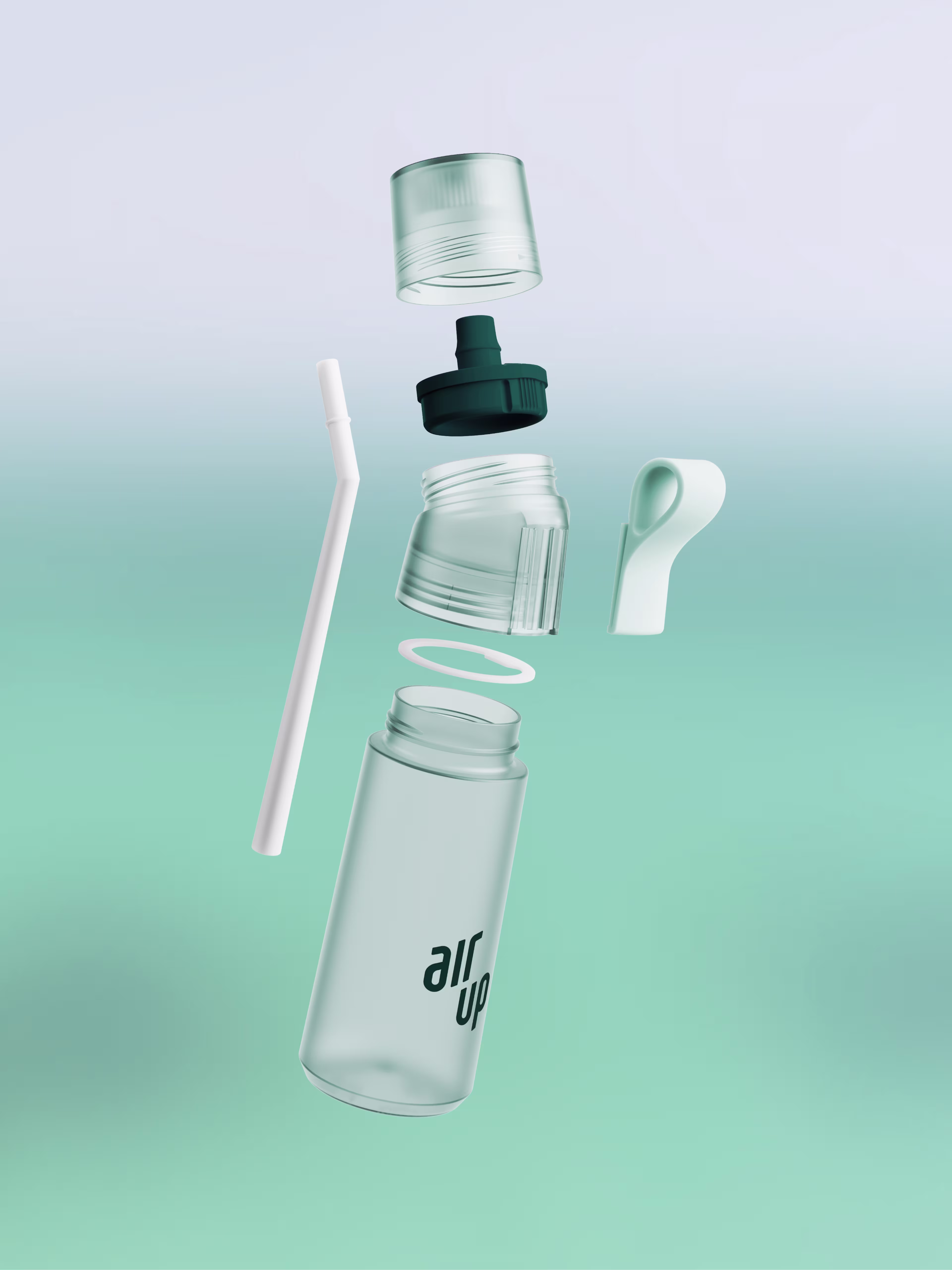 multipleBannerMedia - Product - Bottle - air up® Twist Pro 600ml - Aqua Mint - 100000241