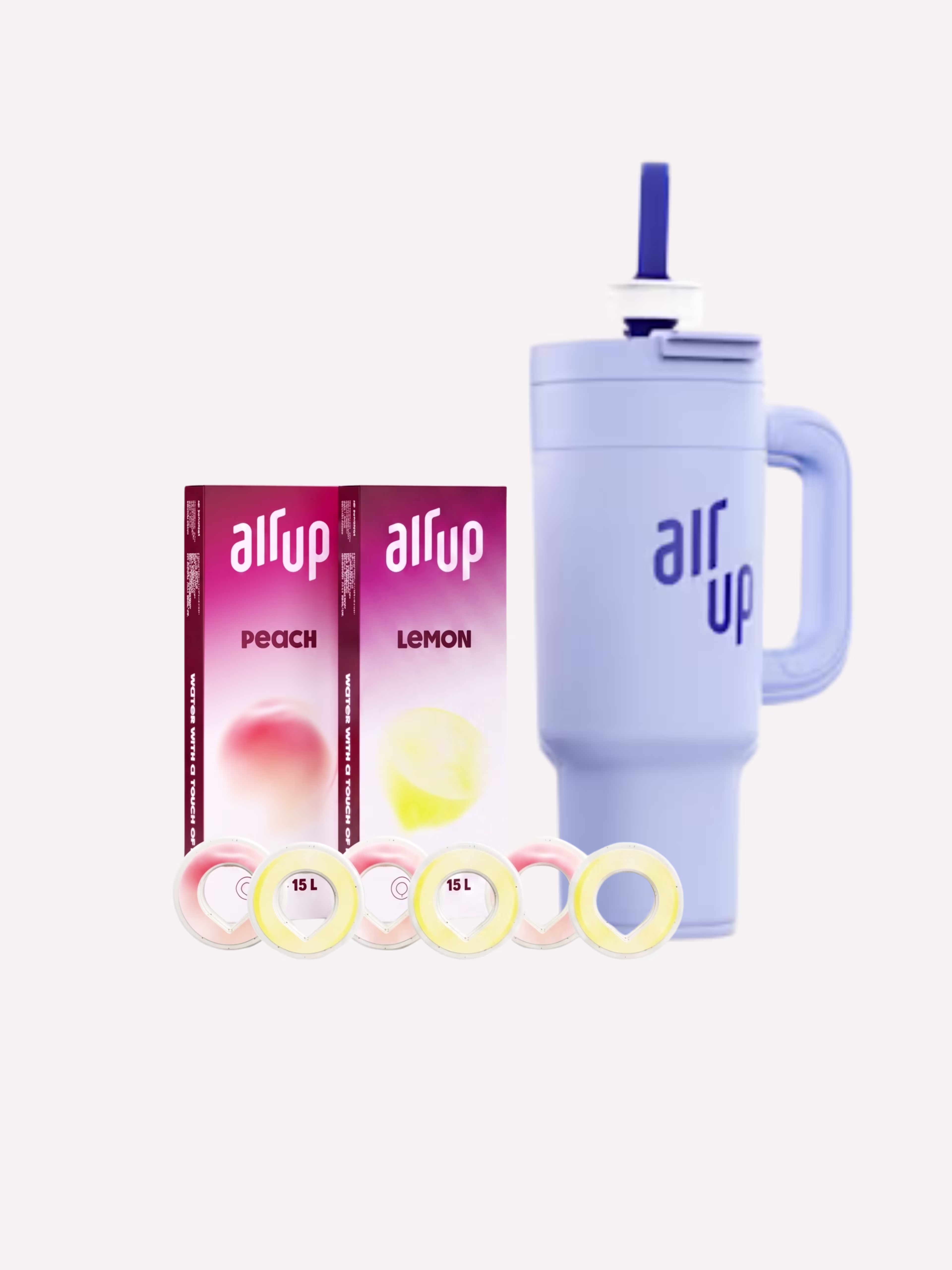 Starter Set Campaign 2026 - Tumbler with Handle 890ml + Peach + Lemon - 140001127