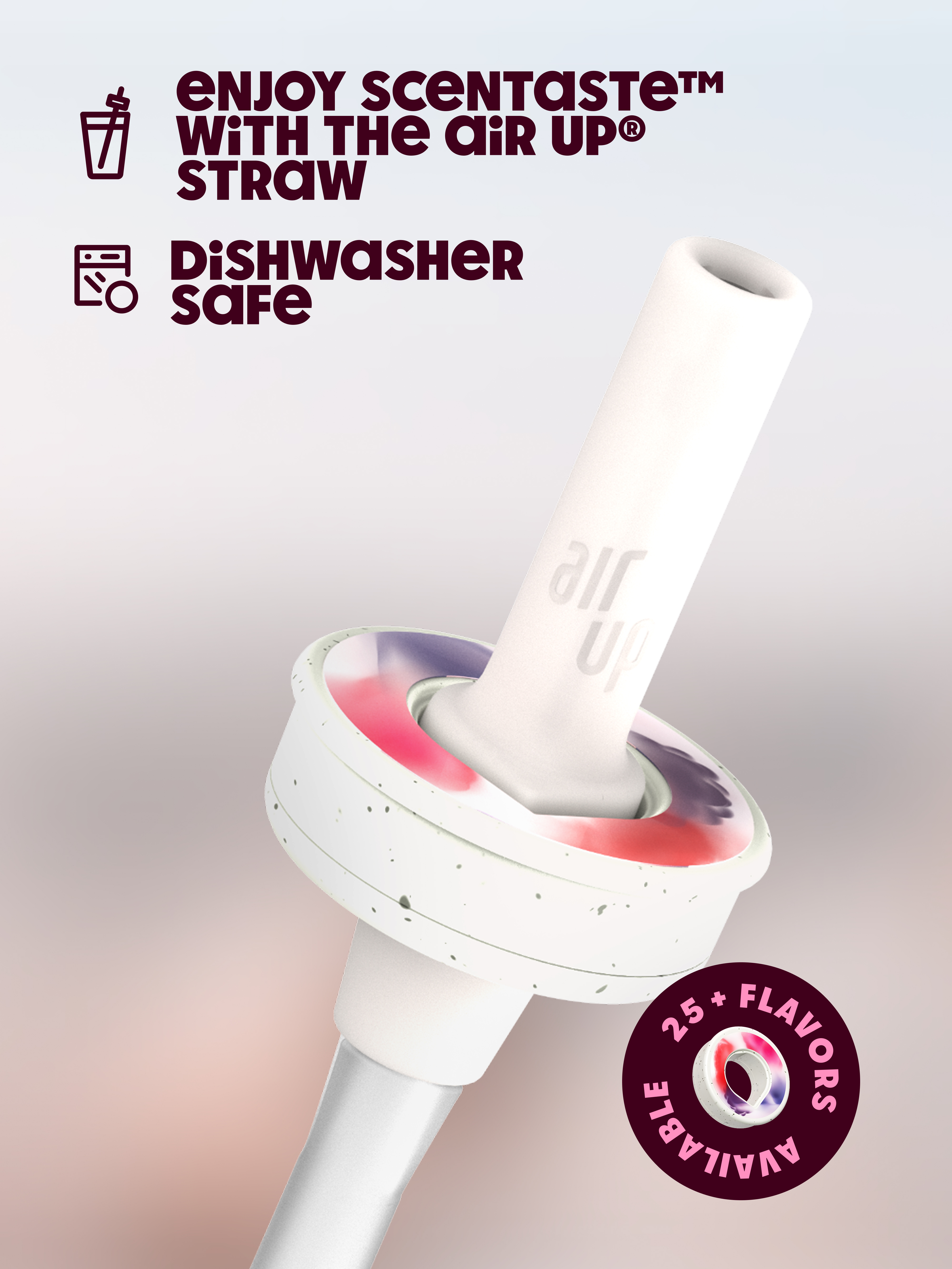 air up® Straw - White | Bottles