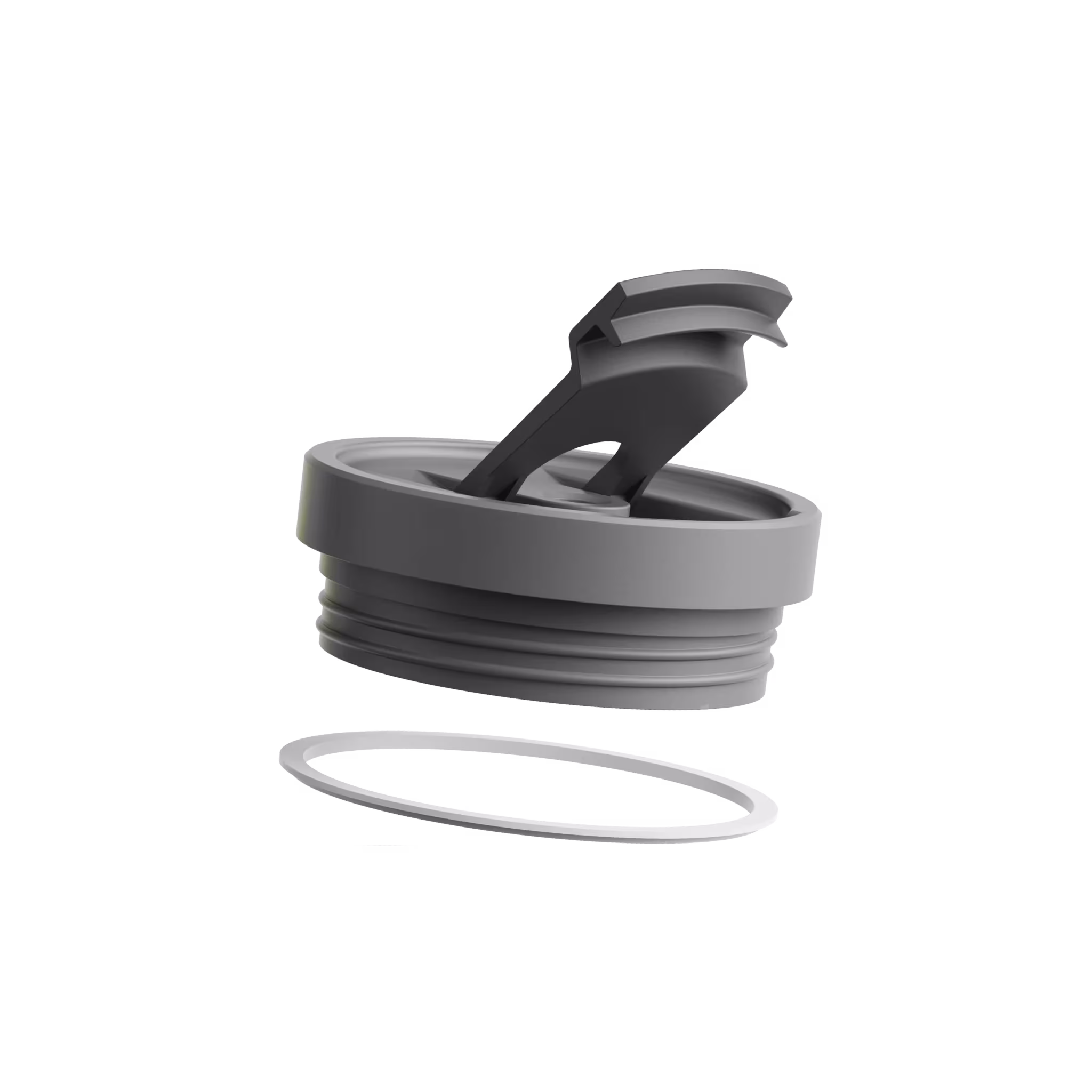 air up® Tumbler with Handle - 890ml - Sandstone - Lid