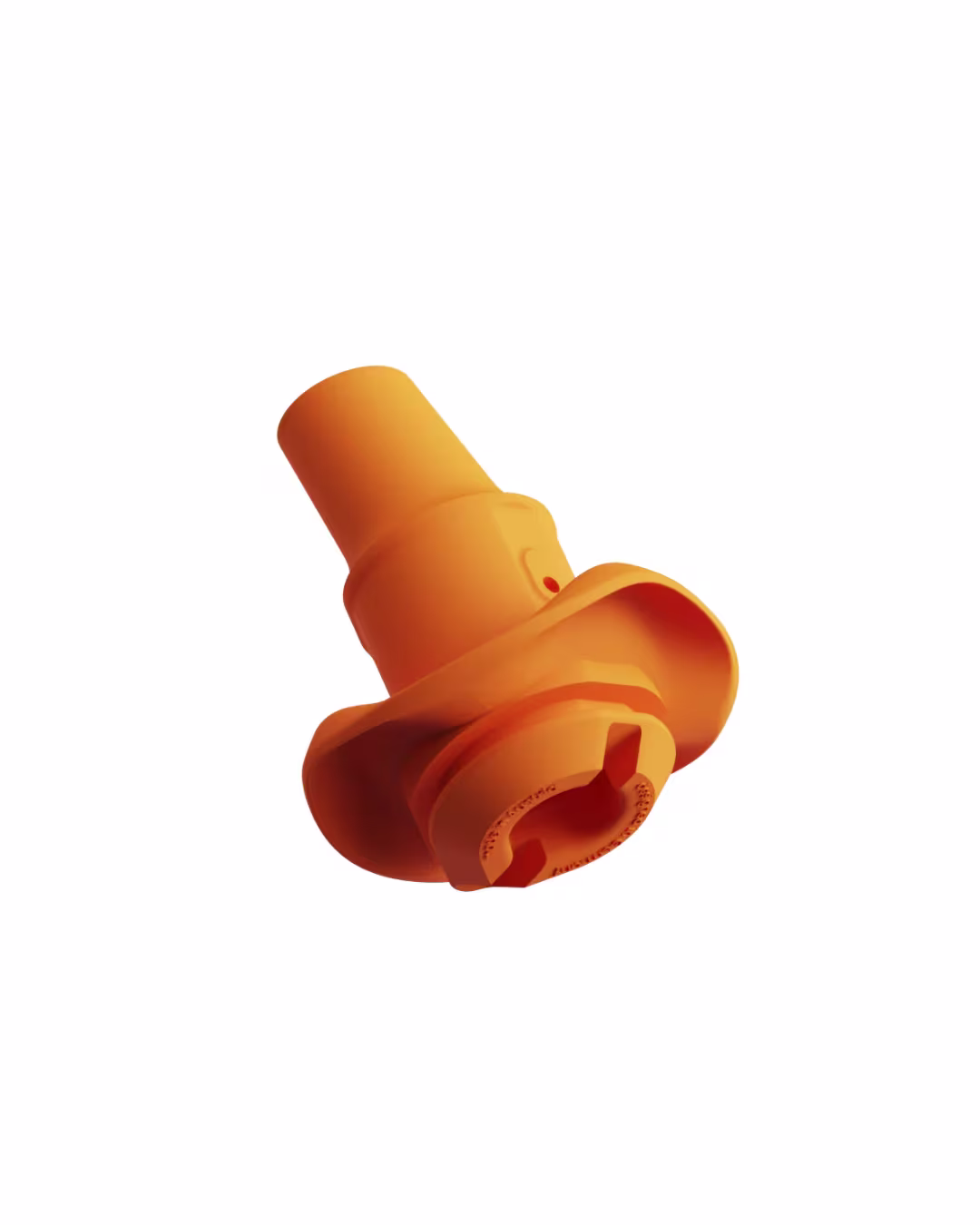 Product Image - Spare Parts - Mouthpiece - The Dolphin - Coral Orange - 150000158