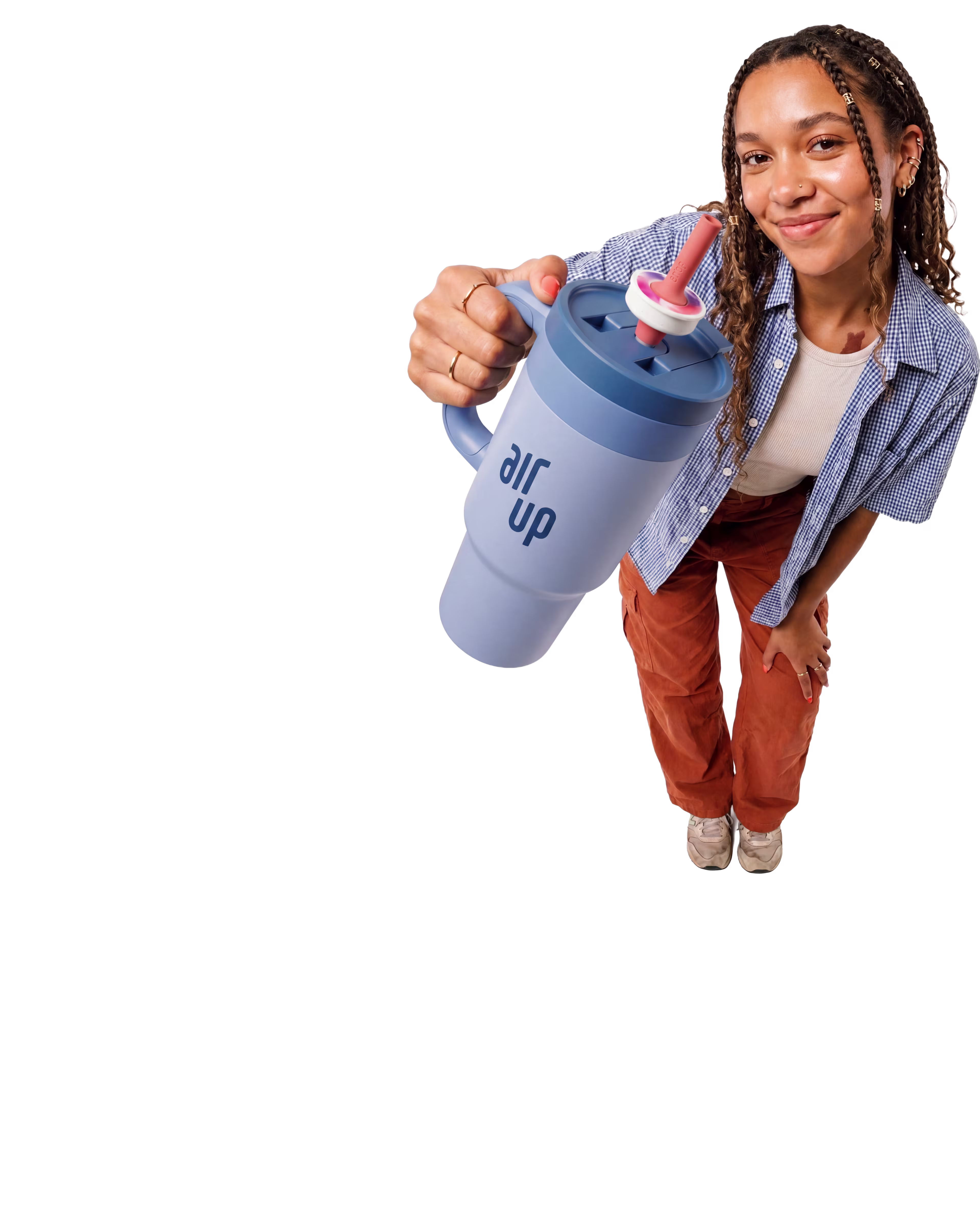 tasteByScentMedia - Product - air up® Tumbler with Handle 1200ml - Dusky Blue - 150000282
