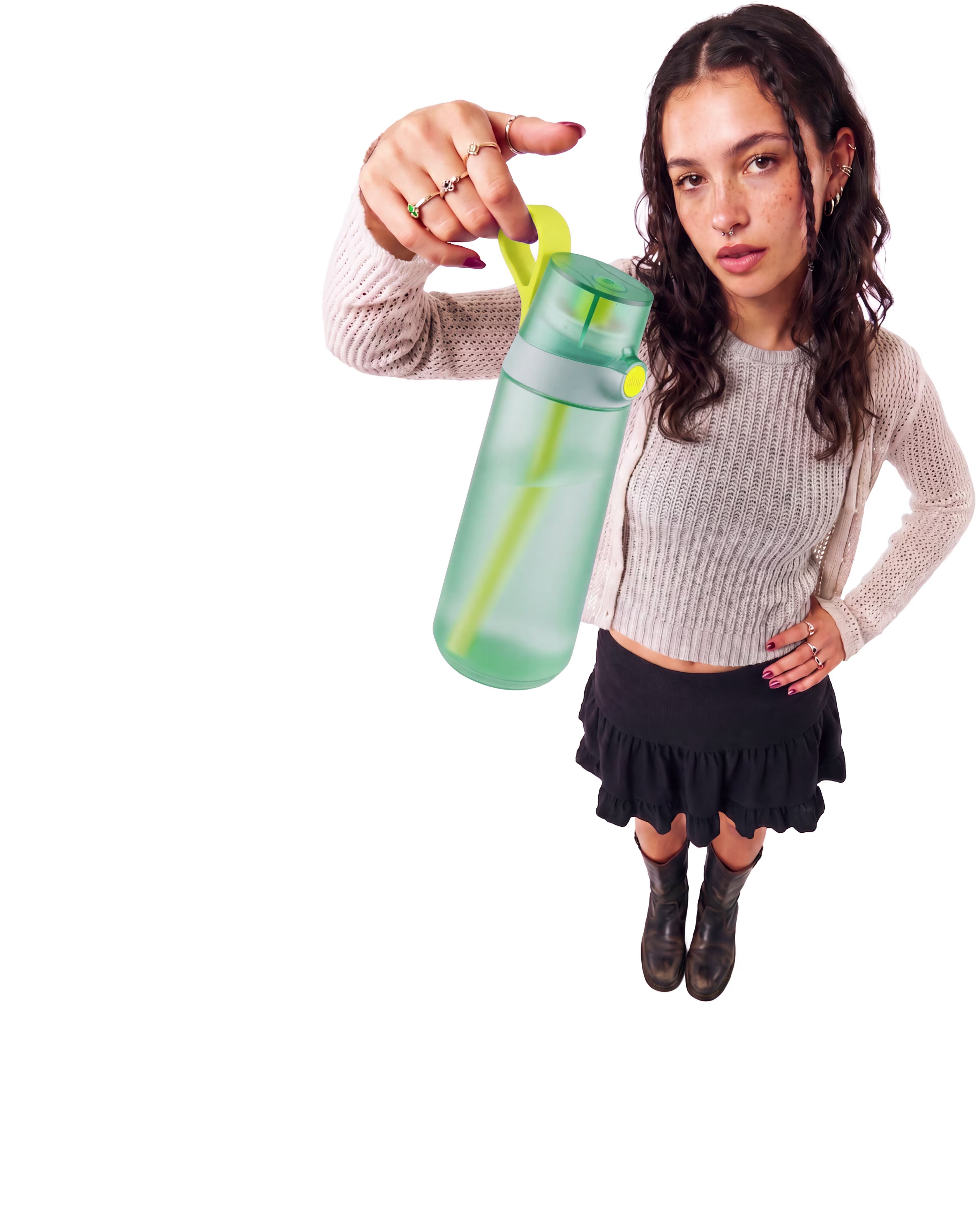 tasteByScentMedia - Product - Bottle - Click - 600 ml - Turtle Green - 100000283