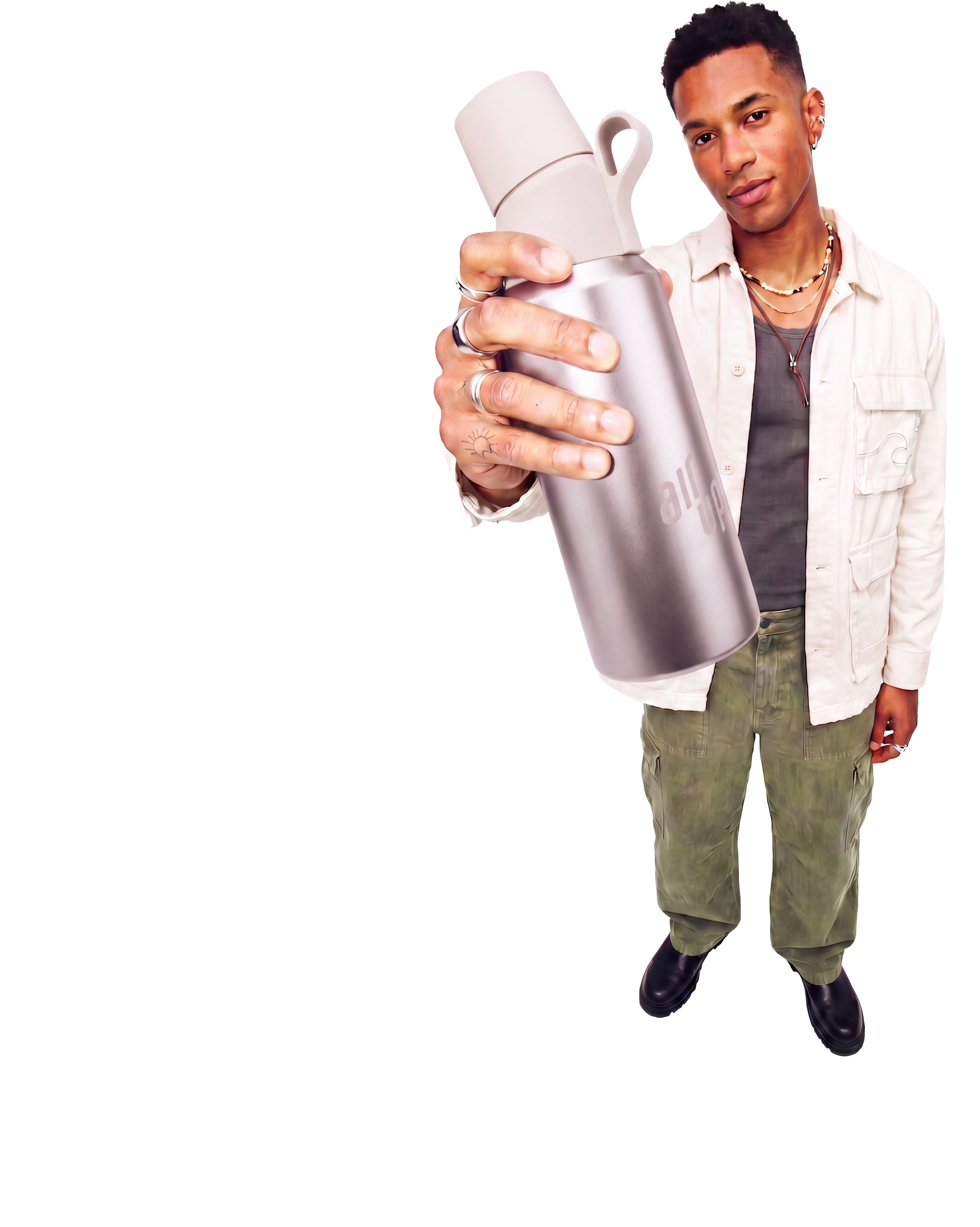 tasteByScentMedia - Product - Bottle – air up® Twist Pro Steel - 850ml - Blush Quartz - 100000129