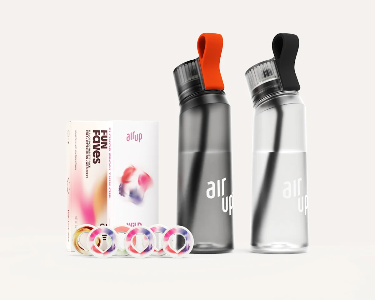 Flavored water bottle | Taste through scent | air up® United States