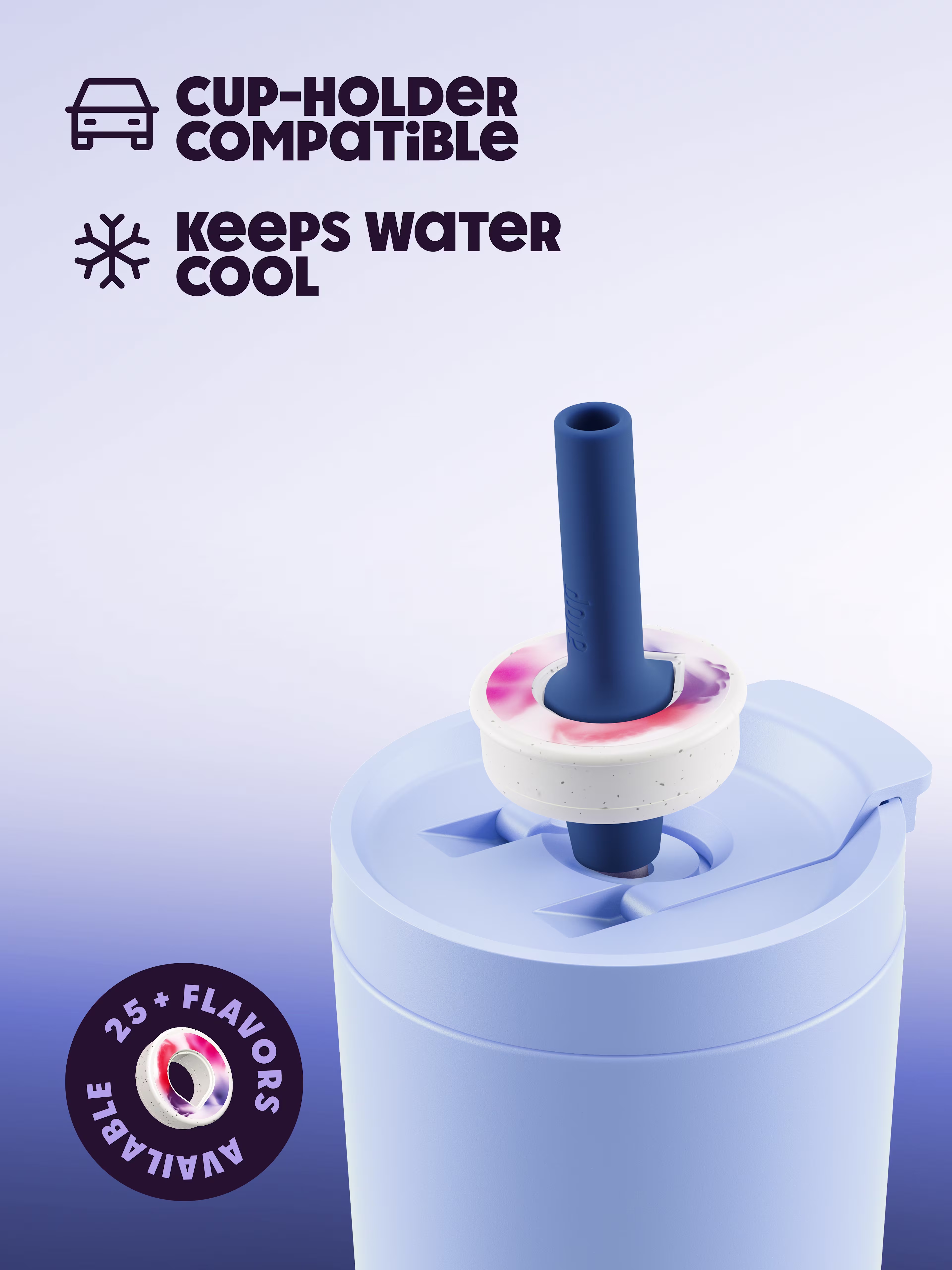 PDP - Bottle - Tumbler without handle 700ml - Blue Cornflower - 150000320 - Gallery 4