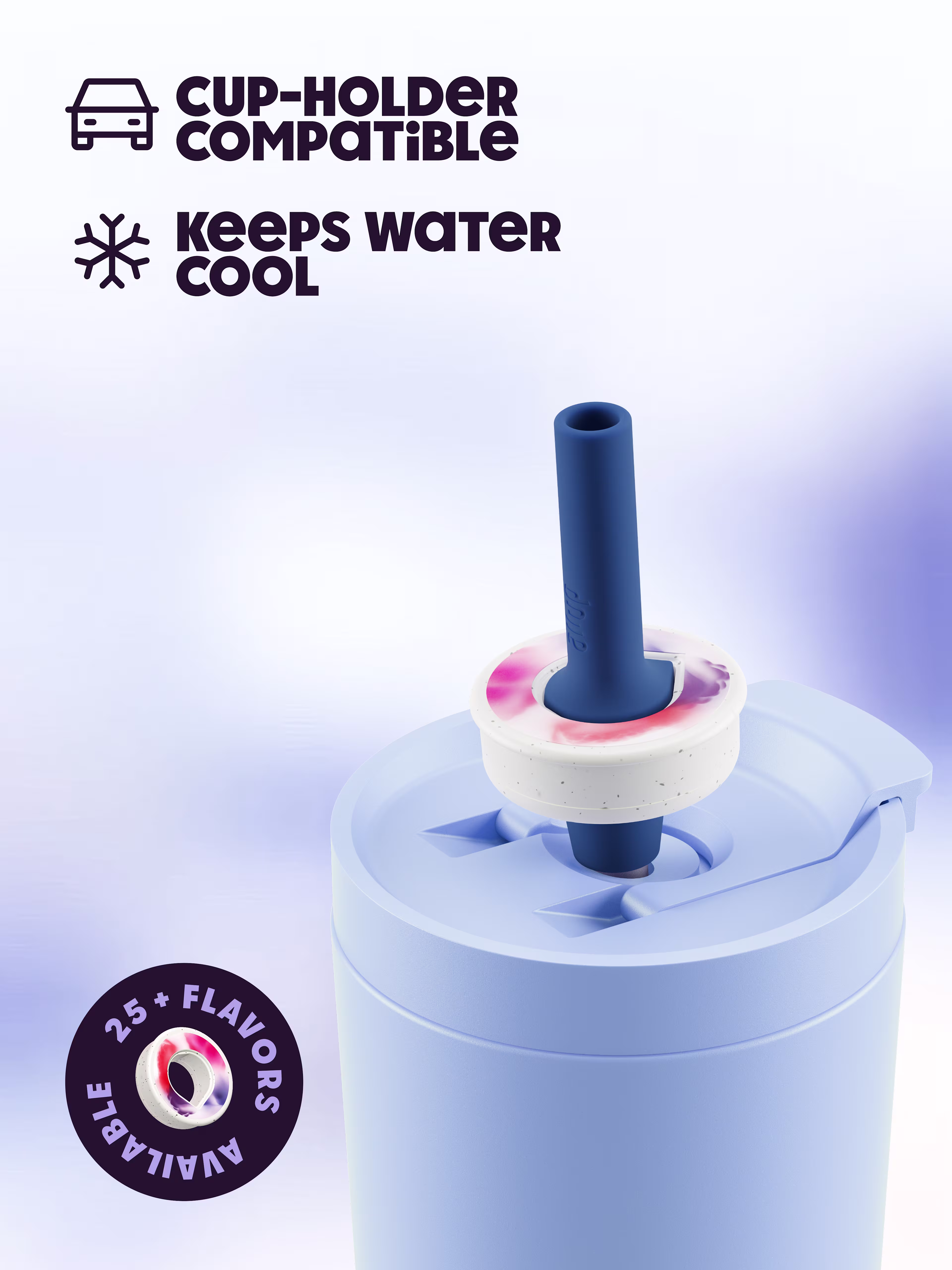 PDP - Bottle - Tumbler without handle 700ml - Blue Cornflower - 150000320 - Gallery 4