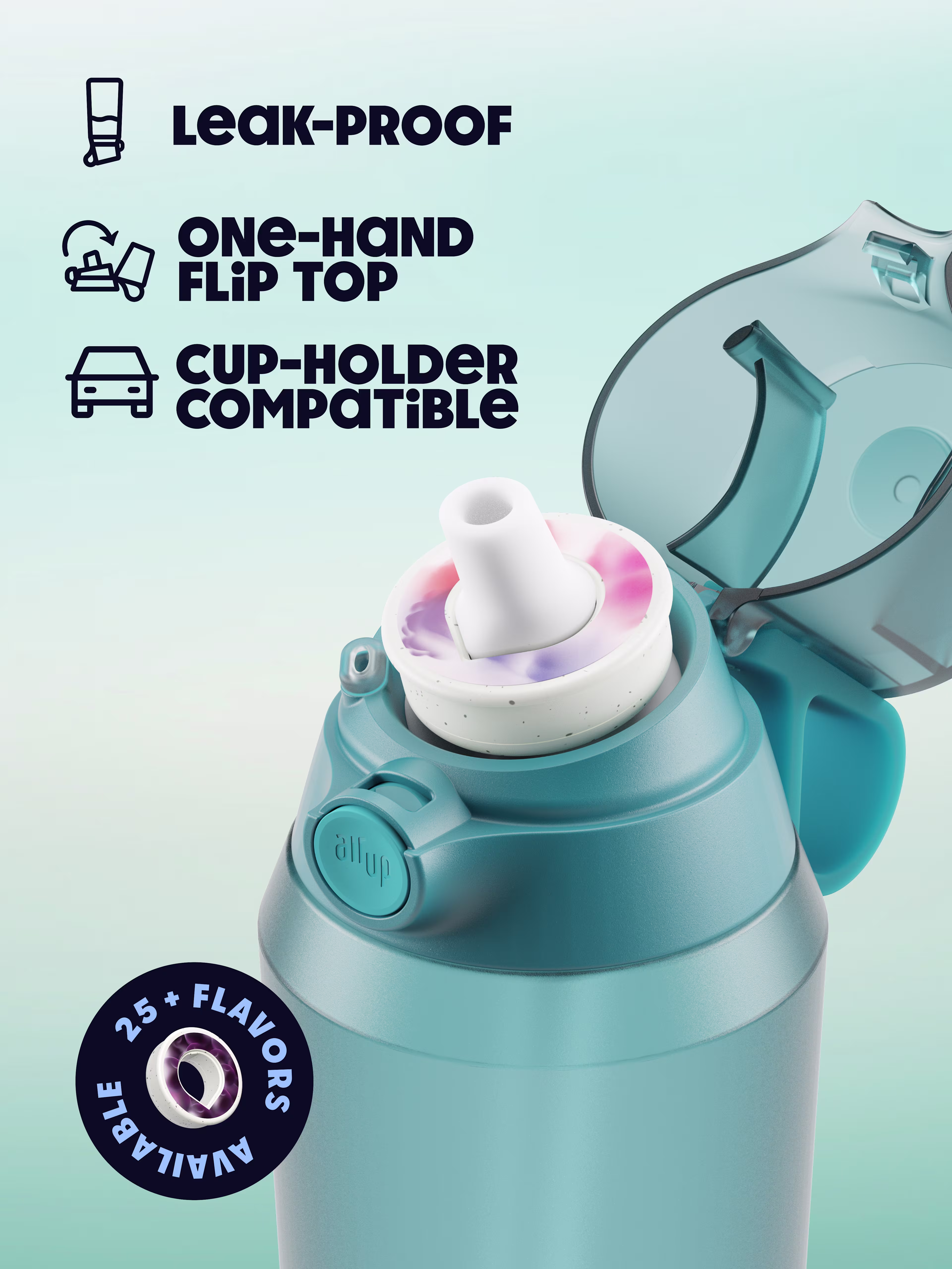PDP - air up® Click 800ml - Ocean Teal - 100000194