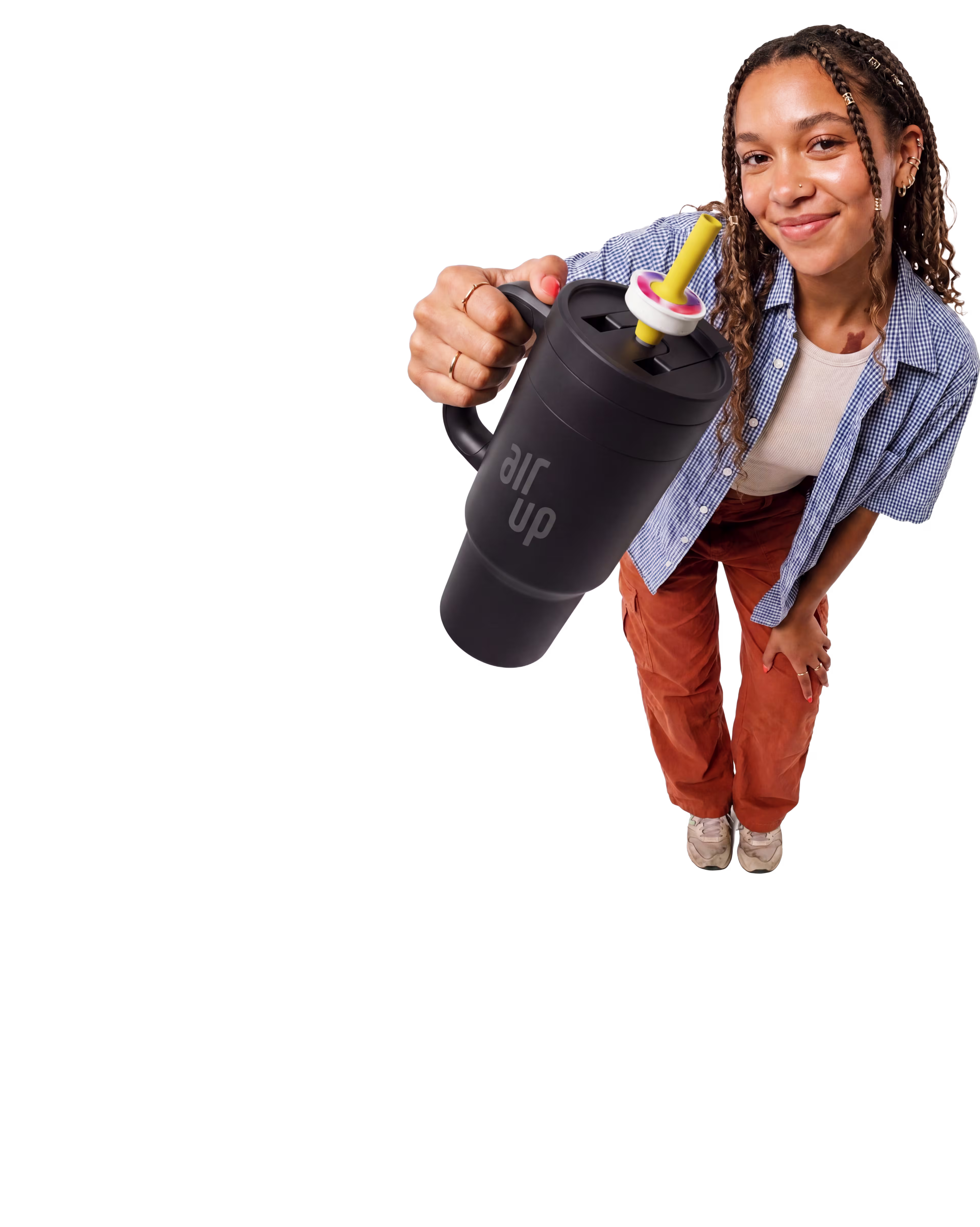 tasteByScentMedia - Product - air up® Tumbler with Handle 1200ml - Pitch Black - 150000234