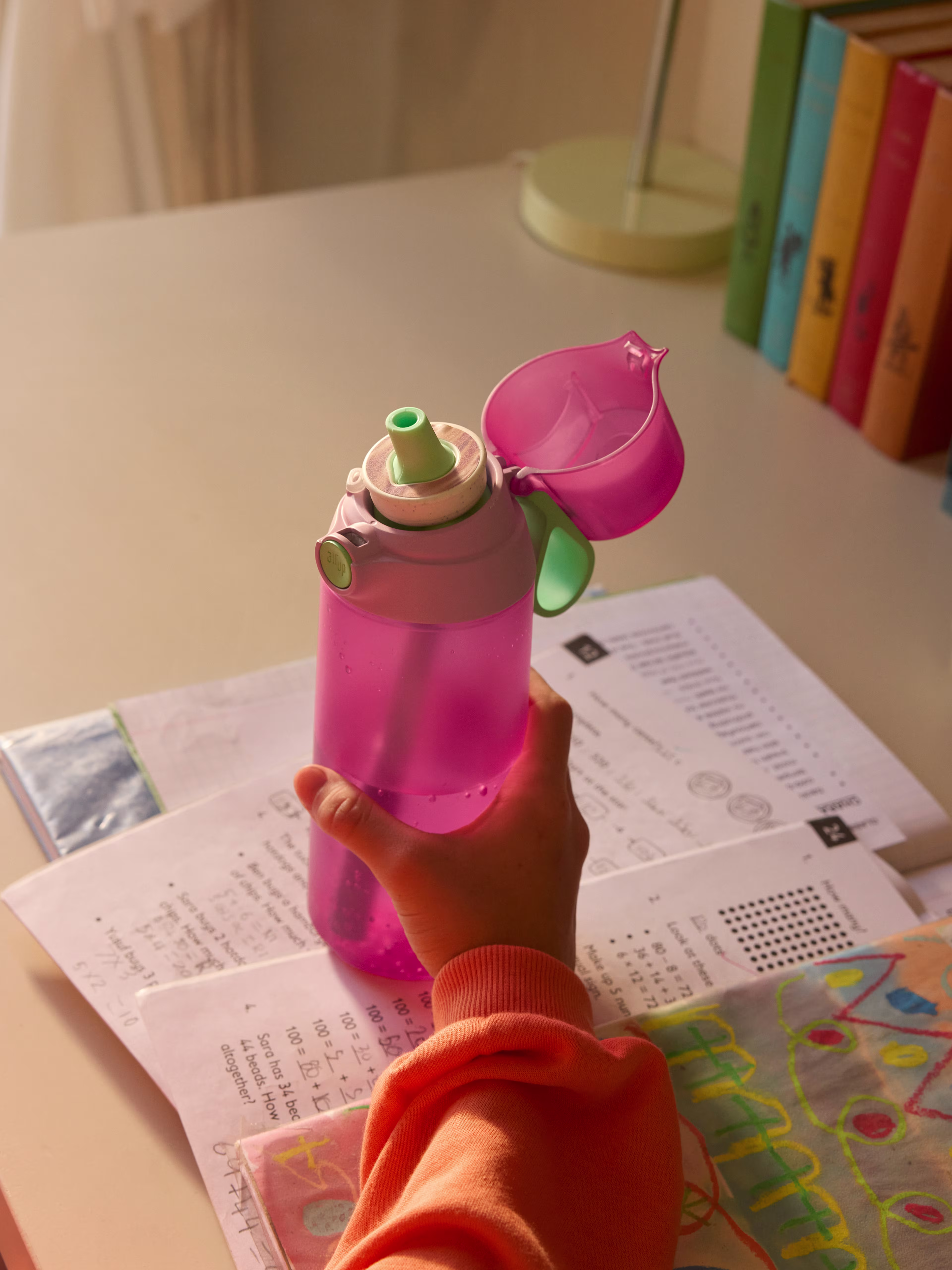 Product - Bottle - Click - 600 ml - Shrimp Pink - 100000285
