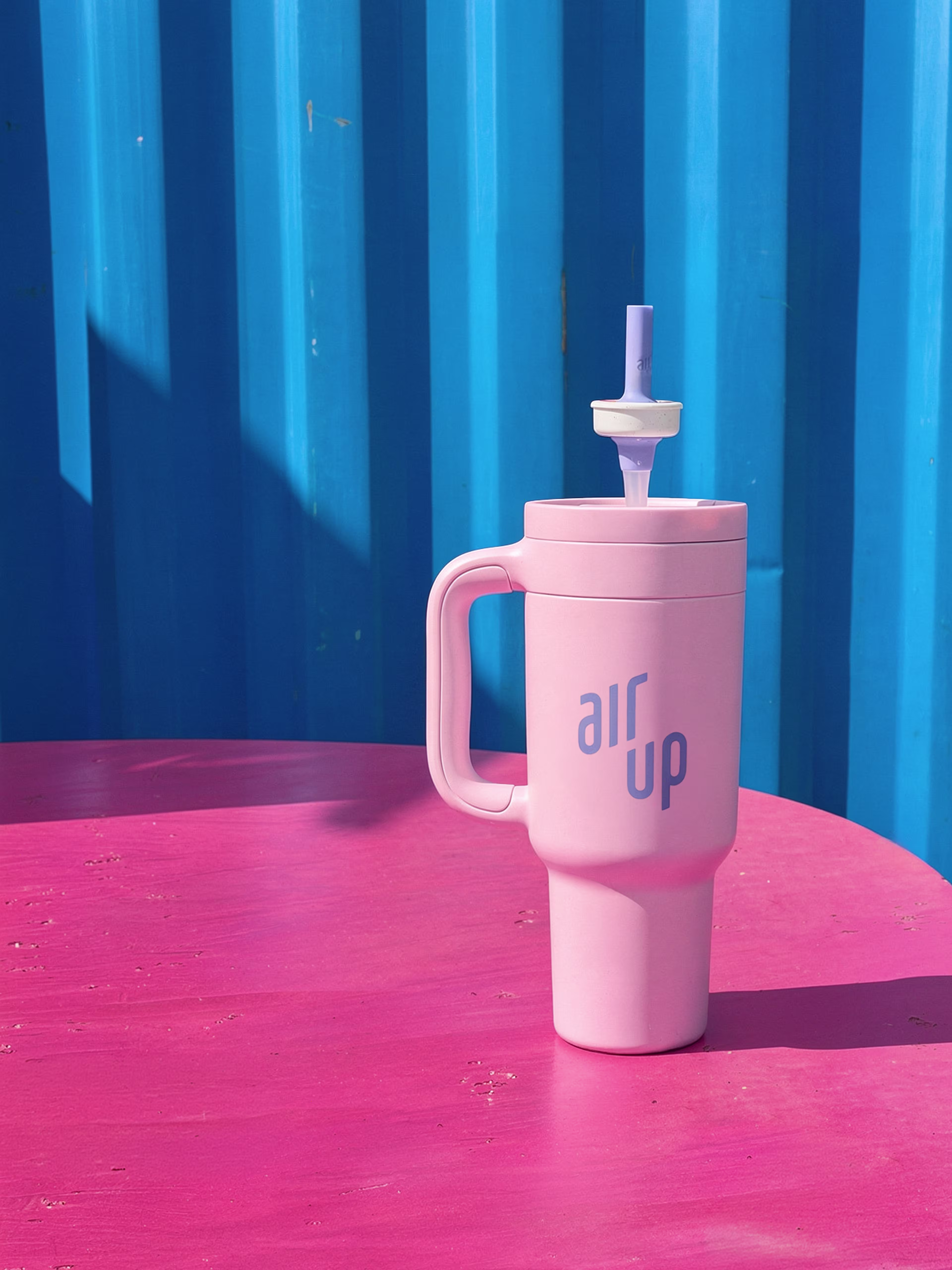 Product - air up® Tumbler with Handle 1200ml - Pink Indigo - 150000350