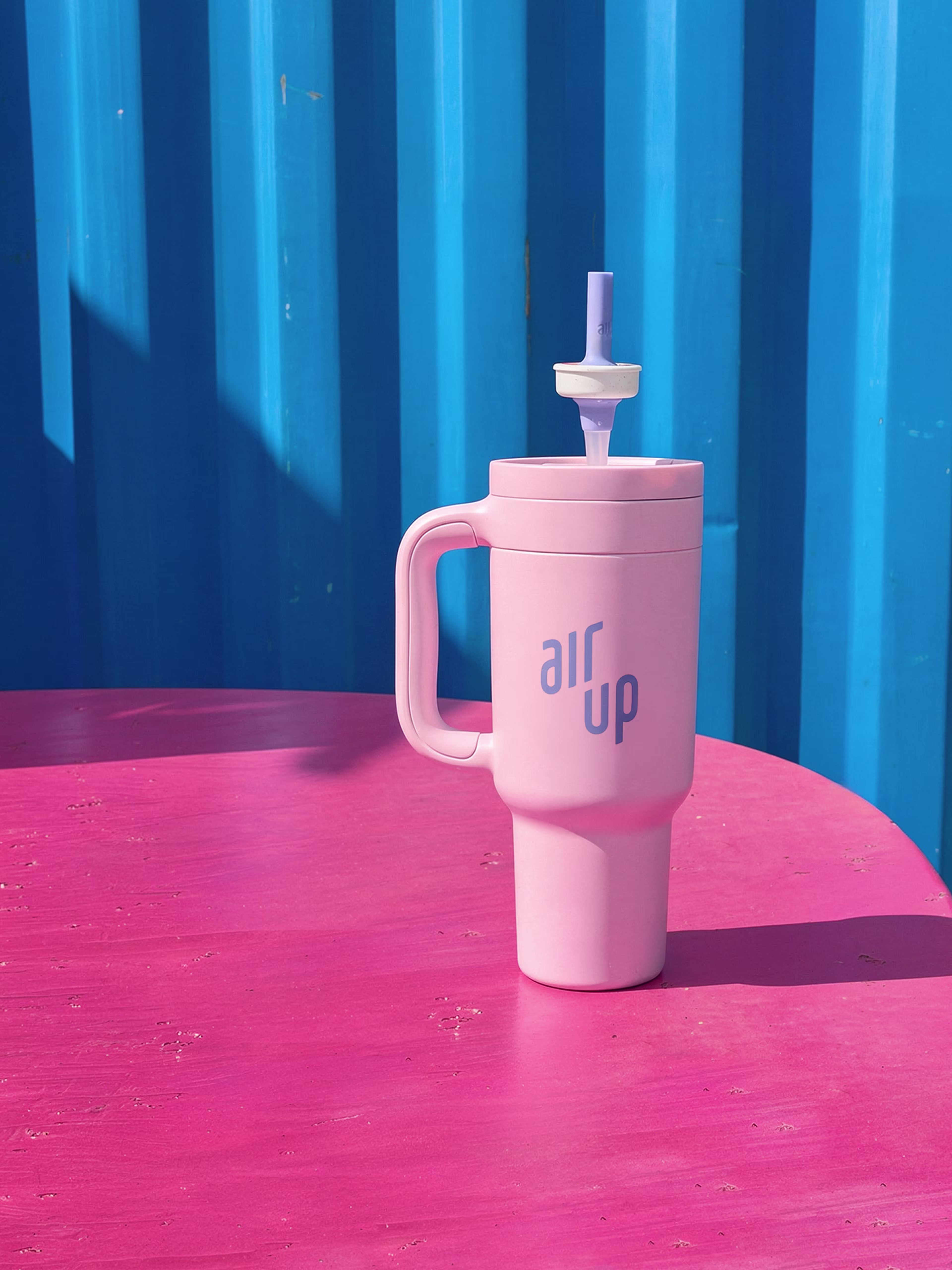 Product - air up® Tumbler with Handle 1200ml - Pink Indigo - 150000350